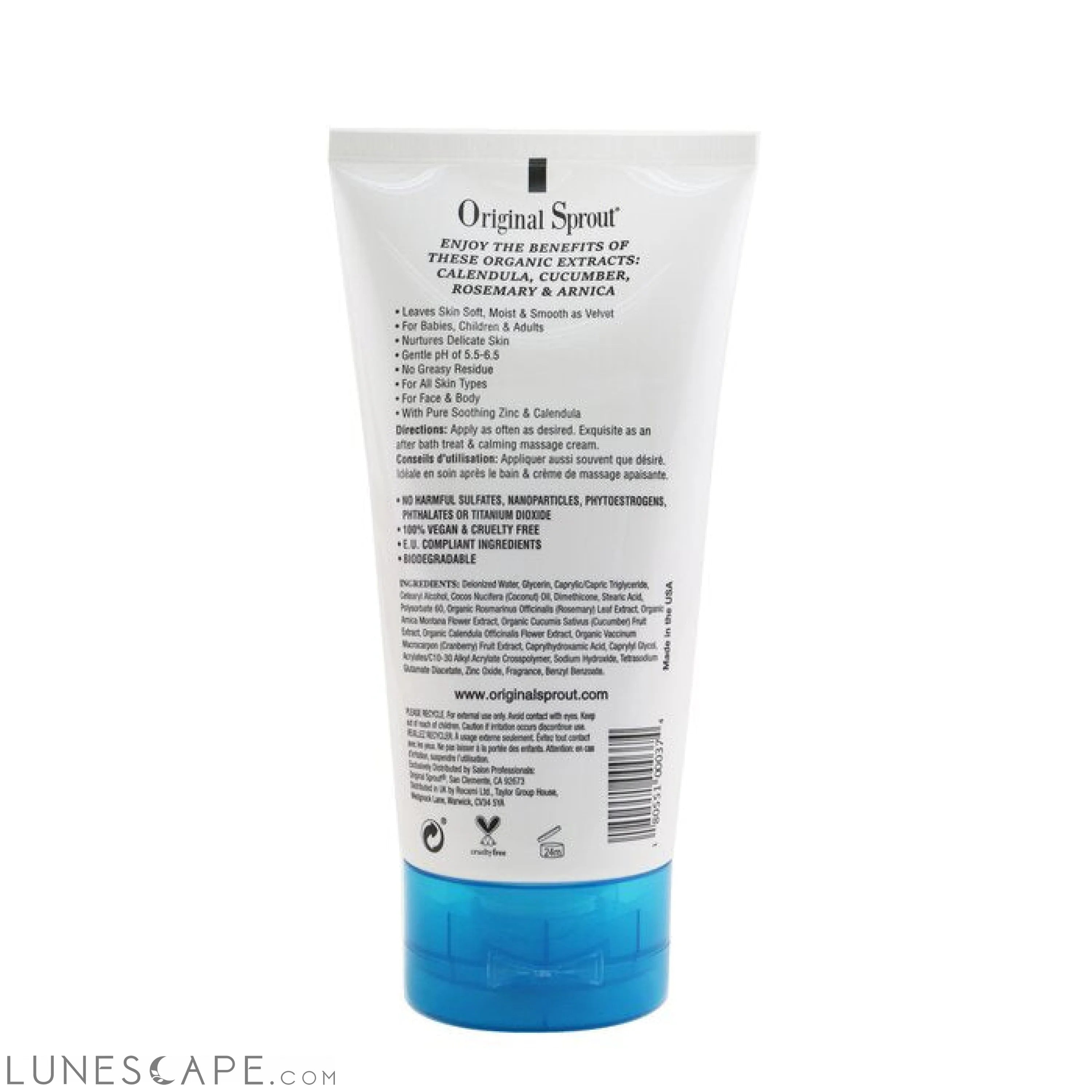 ORIGINAL SPROUT - Classic Collection Scrumptious Baby Cream LUNESCAPE