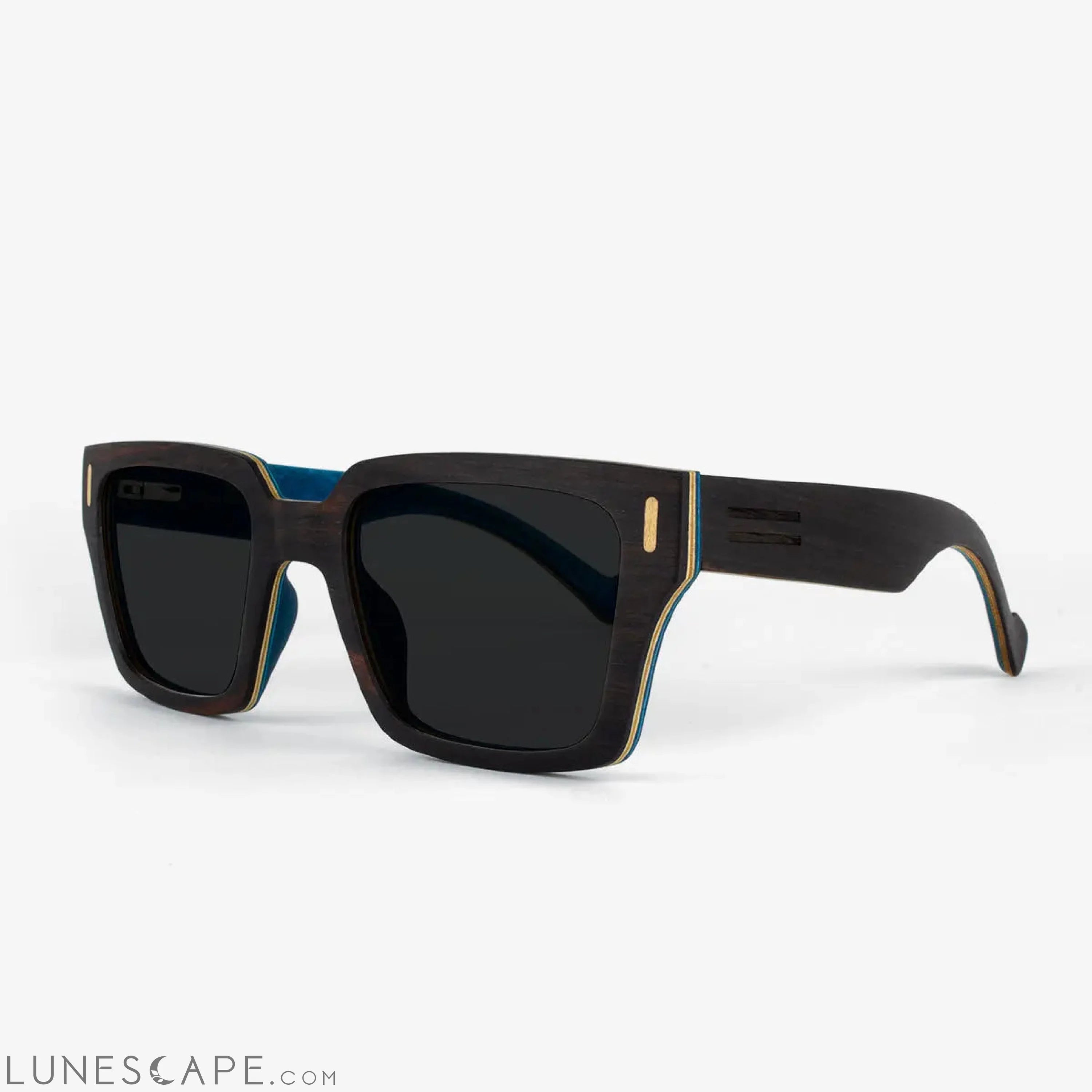 Palm Beach - Wood Sunglasses LUNESCAPE