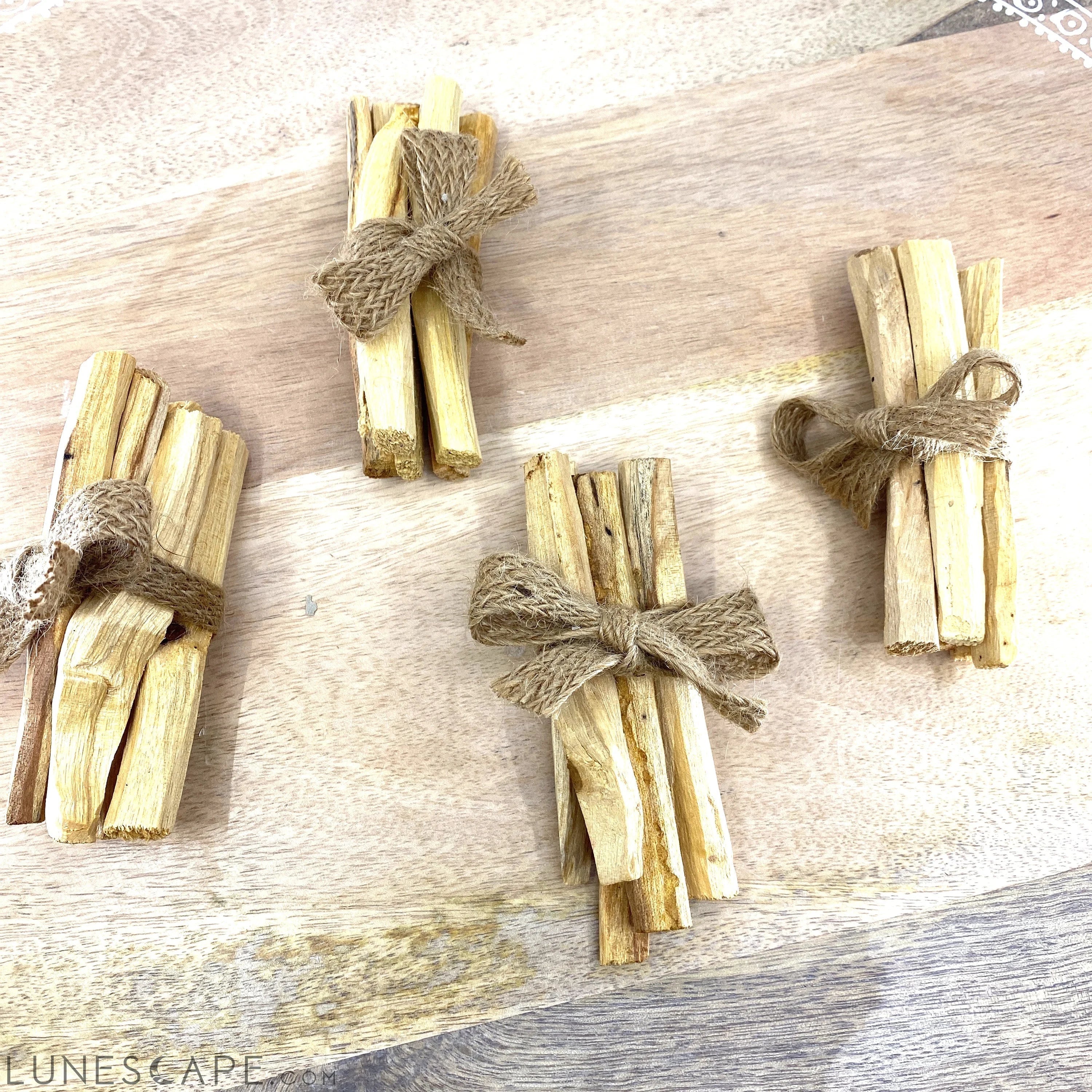 Palo Santo, Natural Incense, Smudge Sticks 5pcs LUNESCAPE
