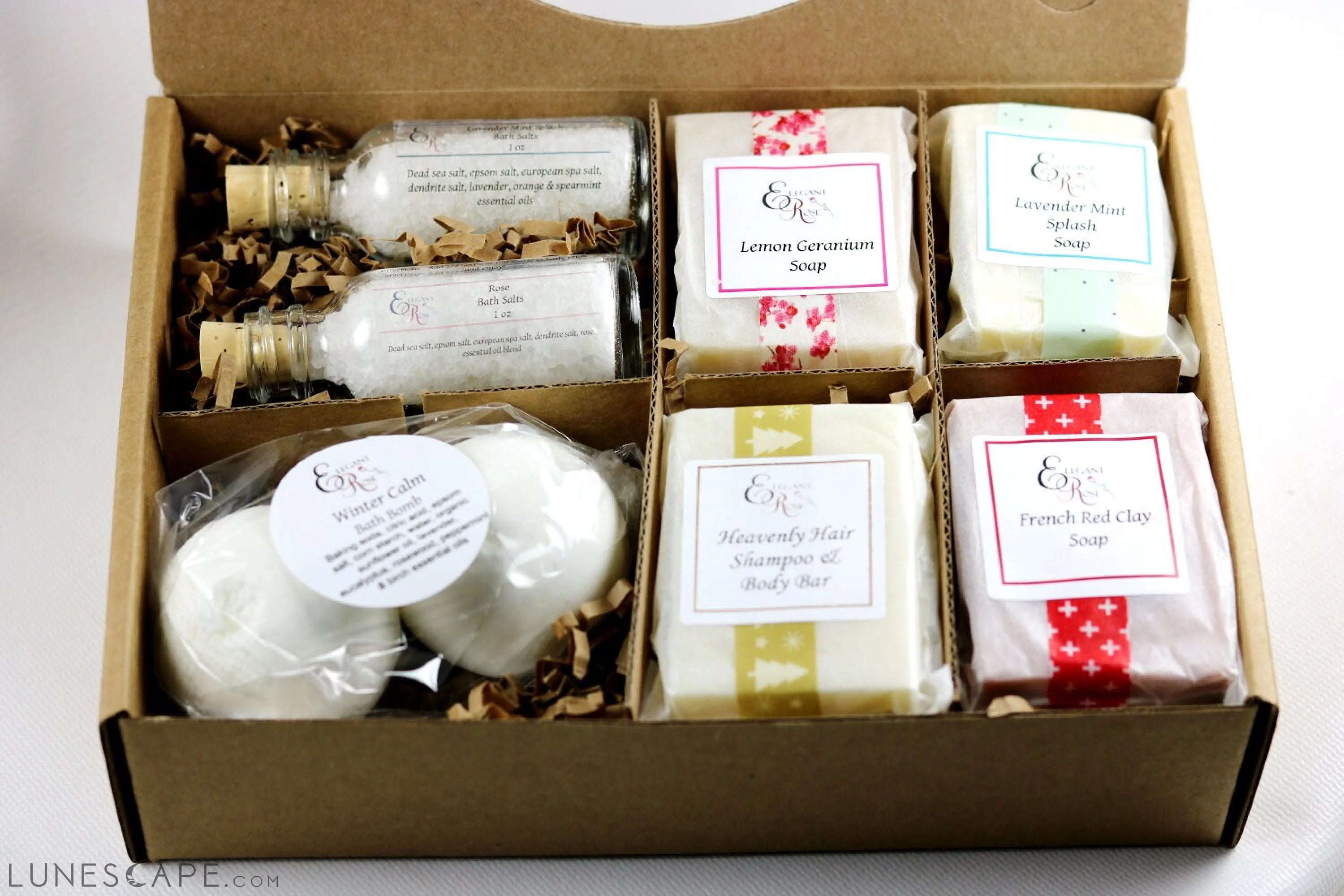 Pampering Bath Gift Set LUNESCAPE