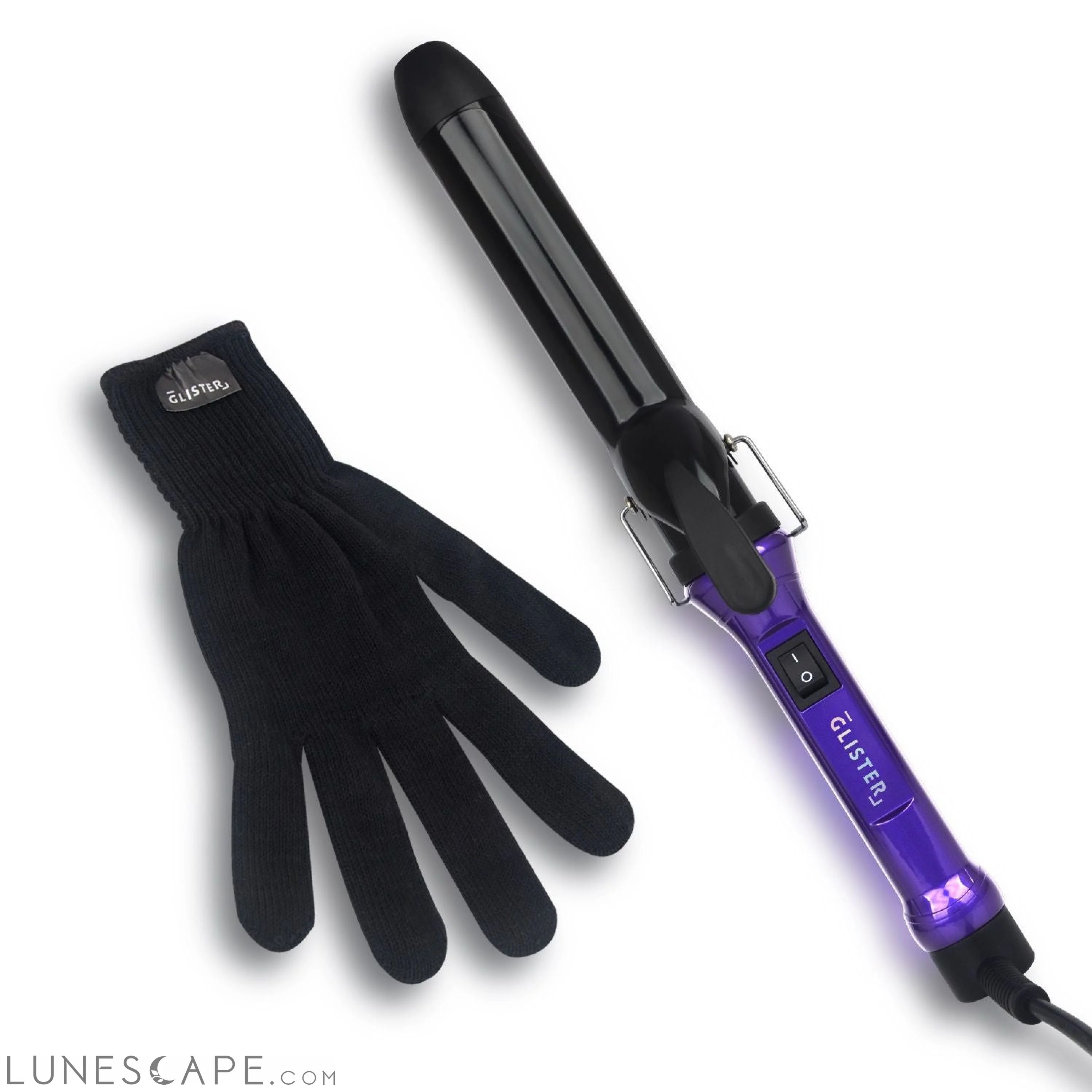 Paradise 32mm Max Volume Clip Curler - Ultraviolet LUNESCAPE