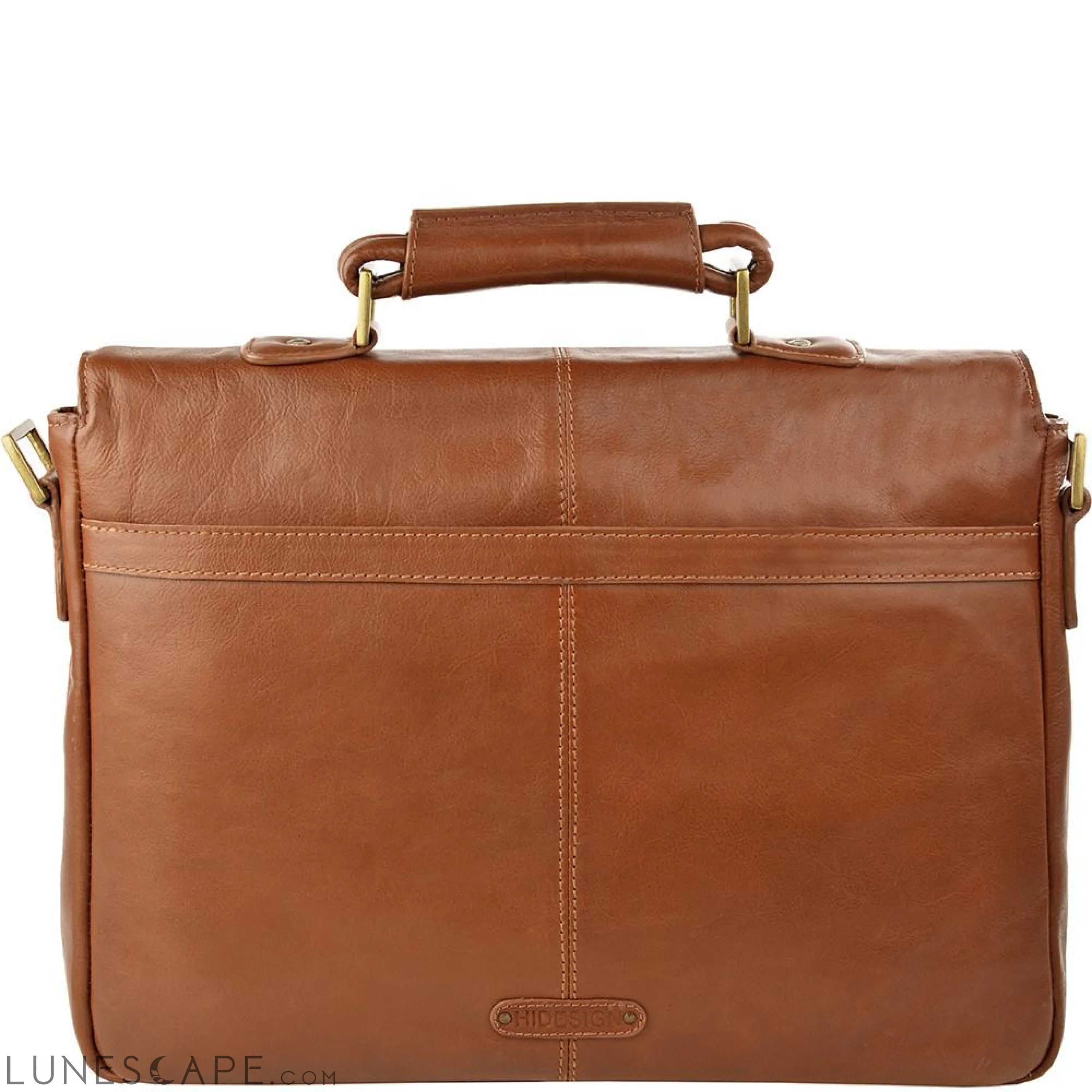 Parker Leather Medium Briefcase LUNESCAPE