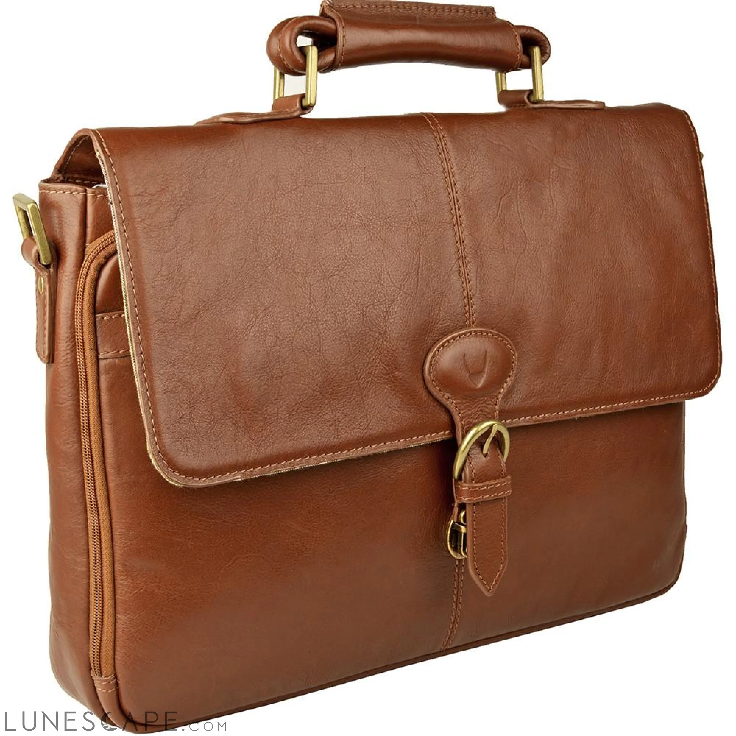 Parker Leather Medium Briefcase LUNESCAPE