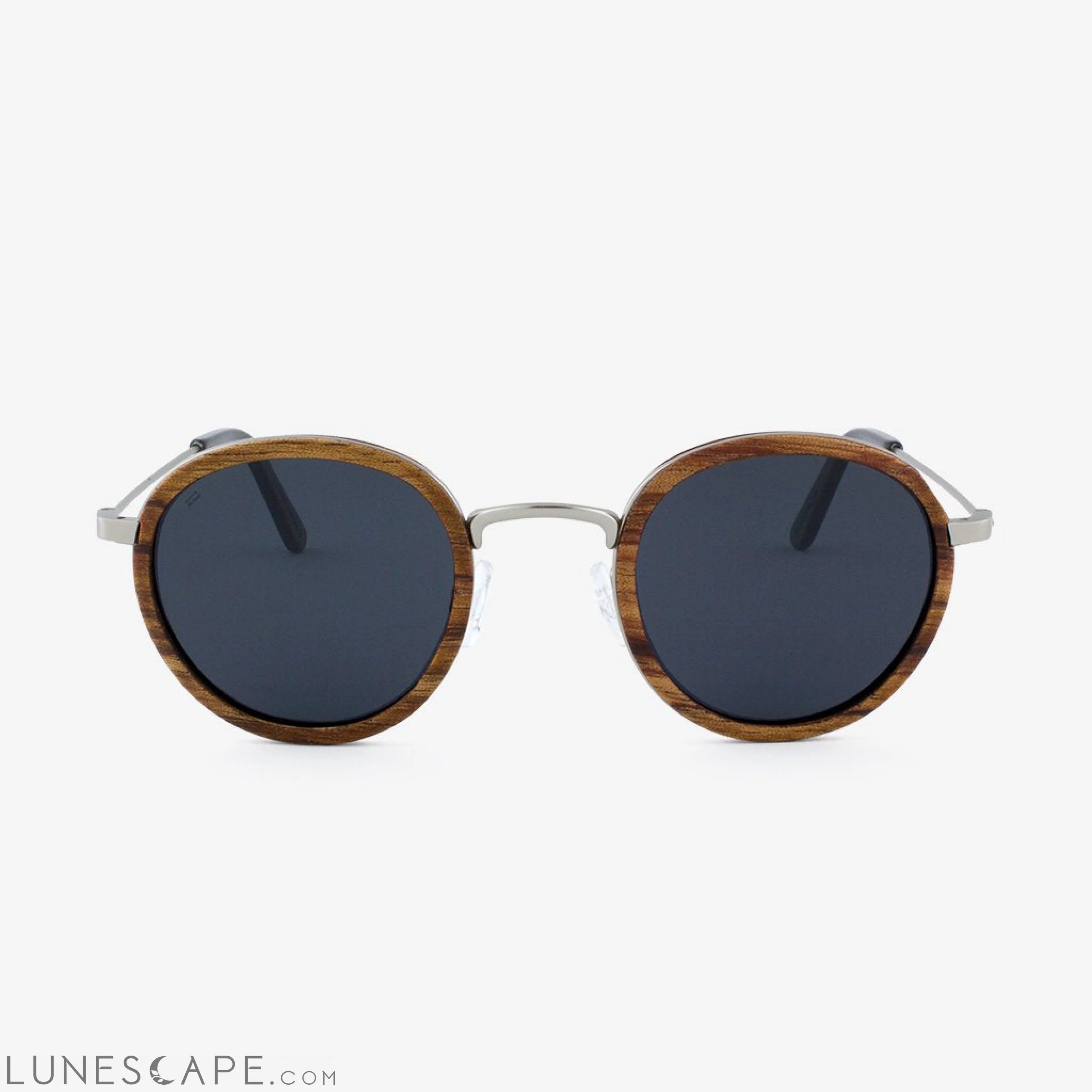 Pasco - Featherlight Titanium & Wood Sunglasses LUNESCAPE