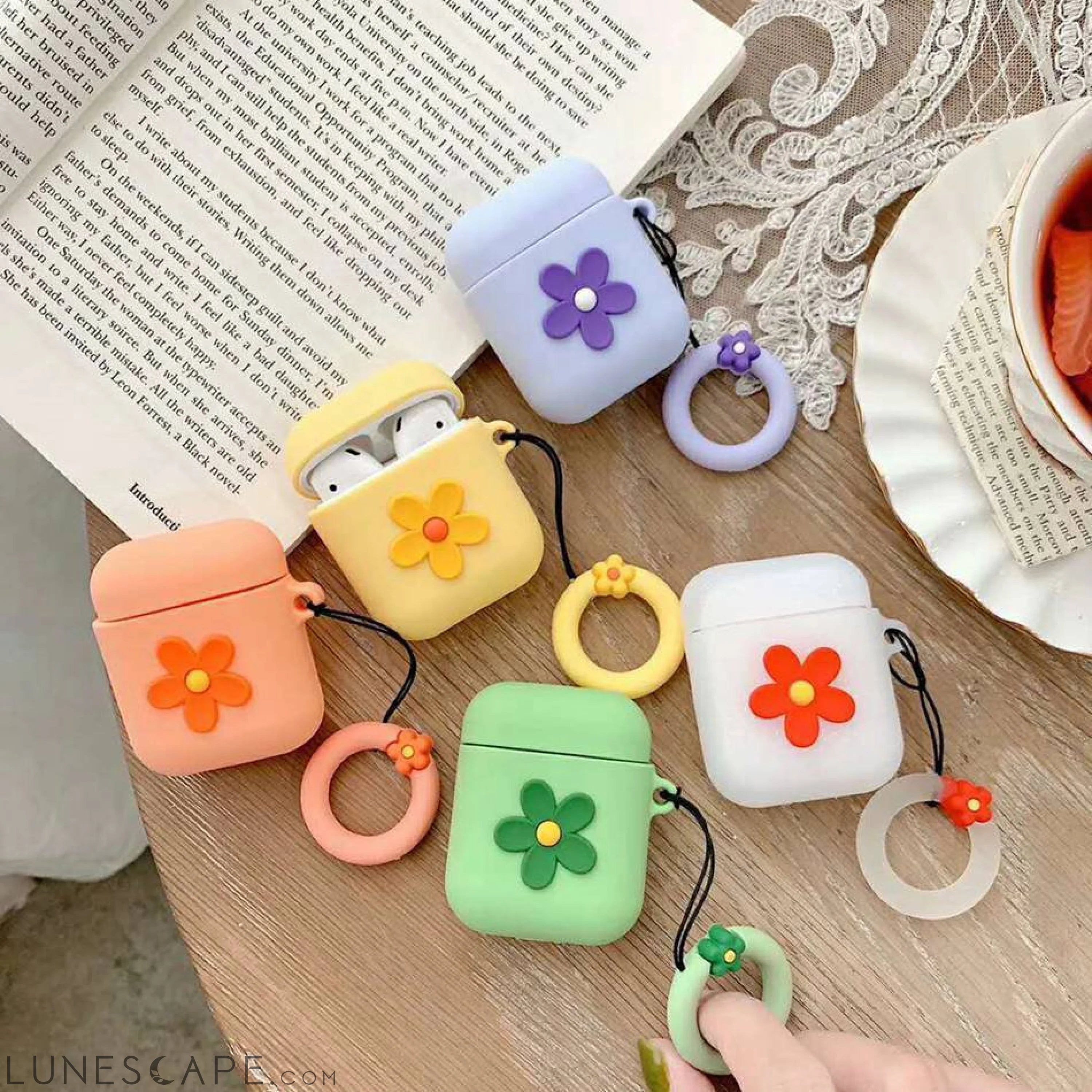 Pastel Flower Candy AirPods Case LUNESCAPE