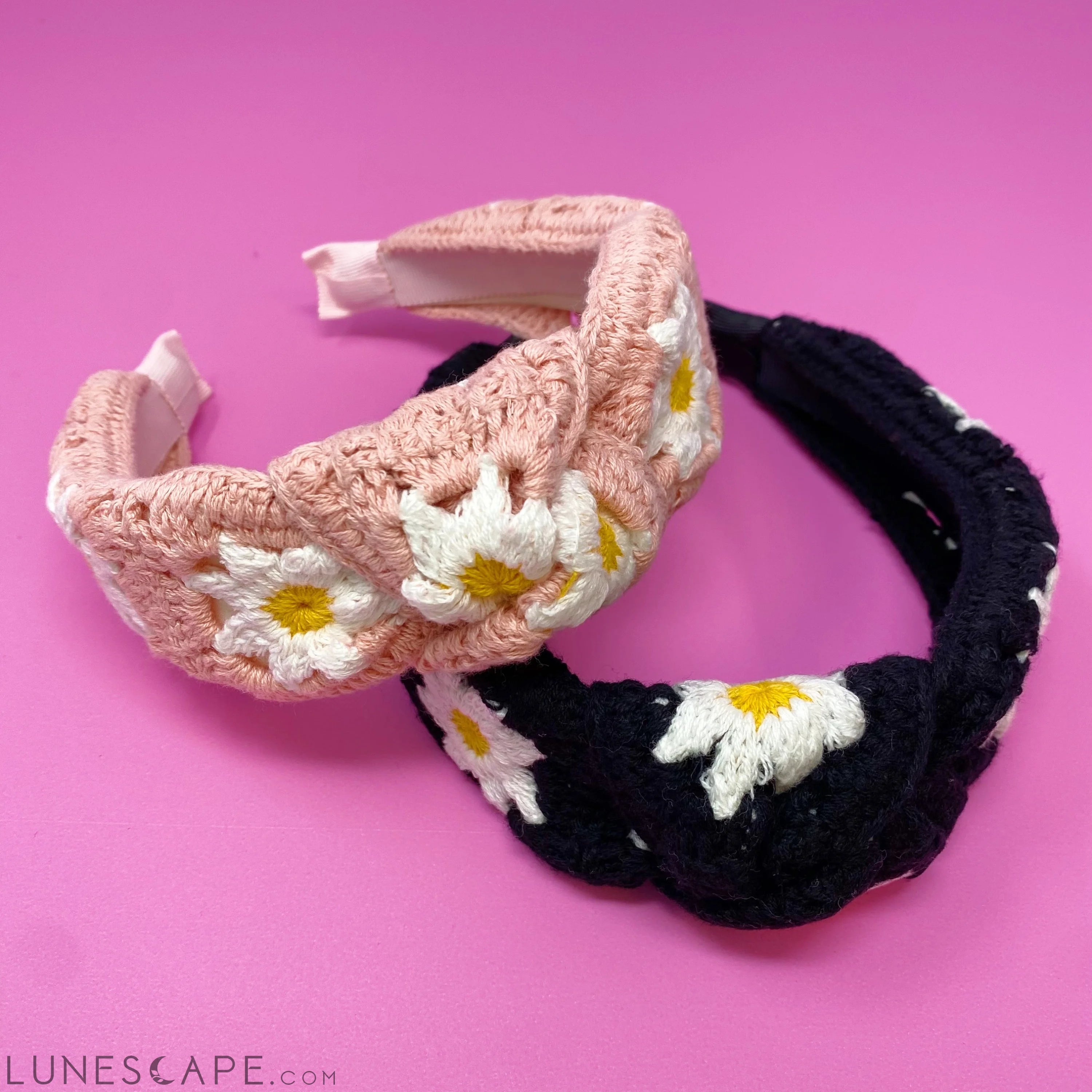 Patchwork Crochet Headband LUNESCAPE
