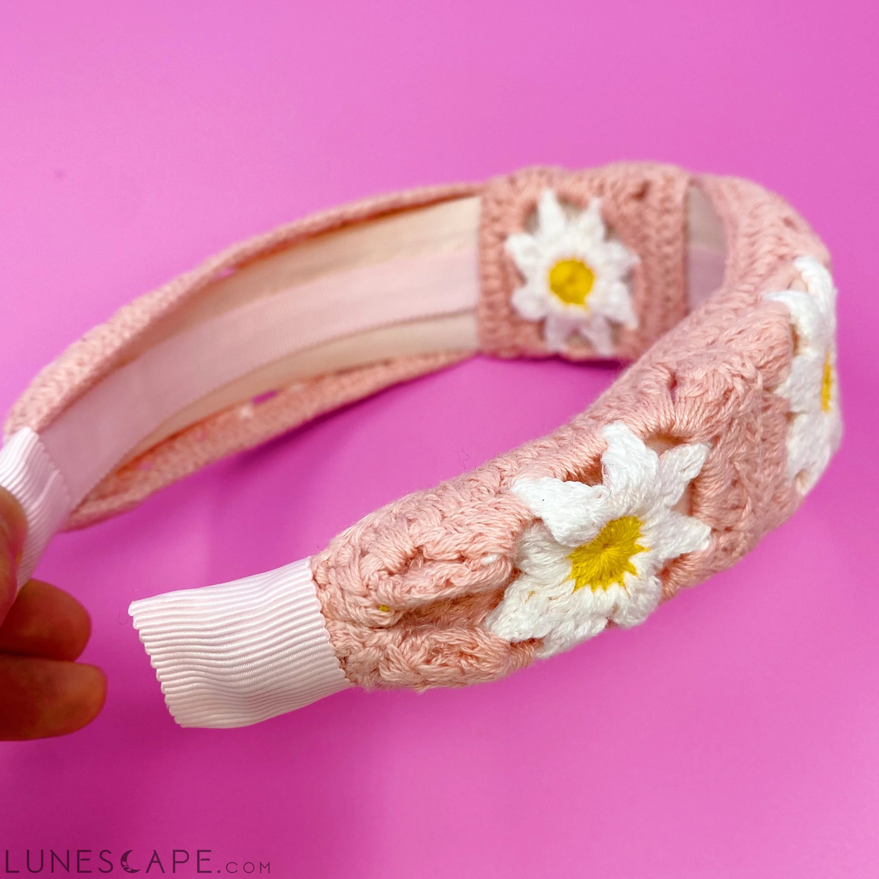 Patchwork Crochet Headband LUNESCAPE