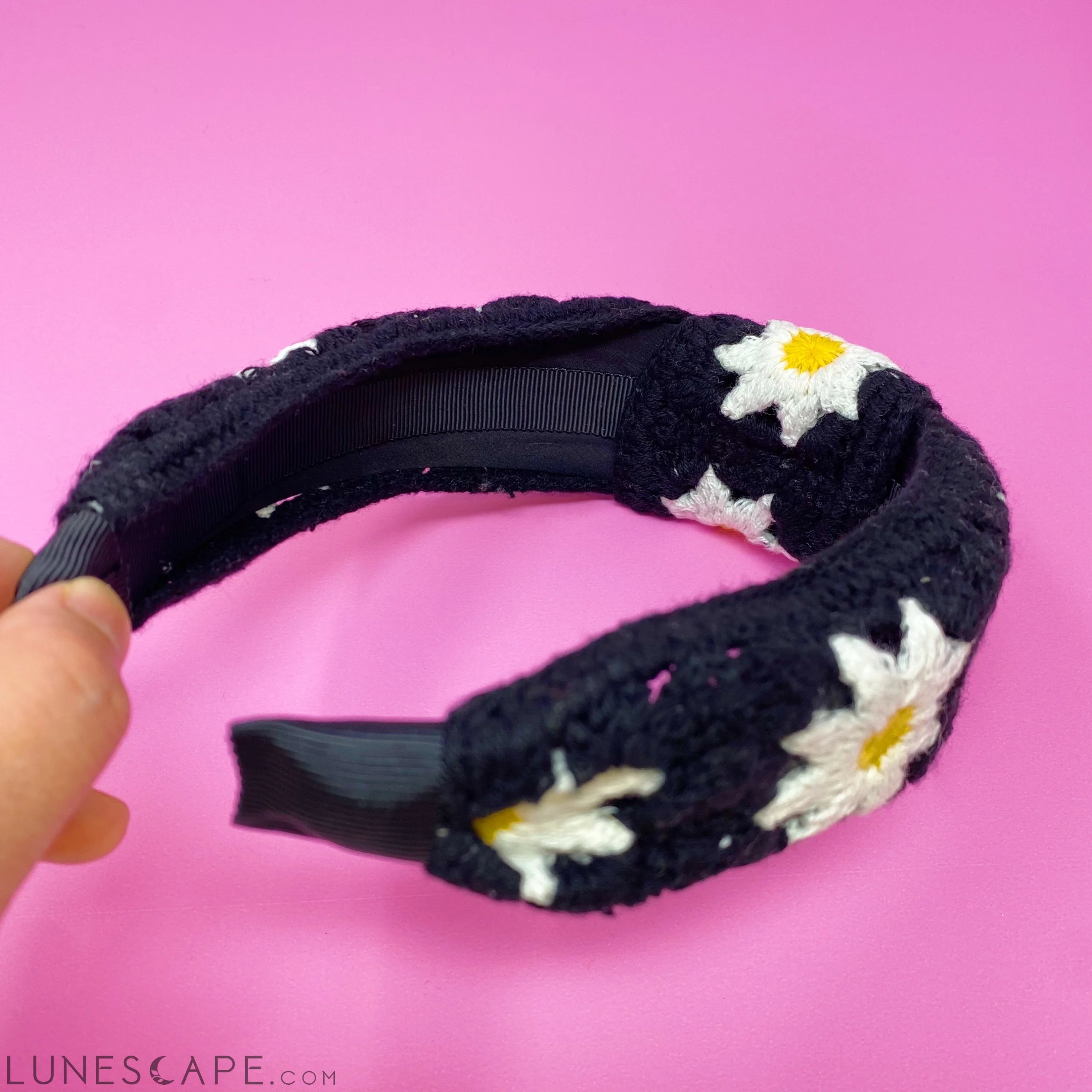 Patchwork Crochet Headband LUNESCAPE