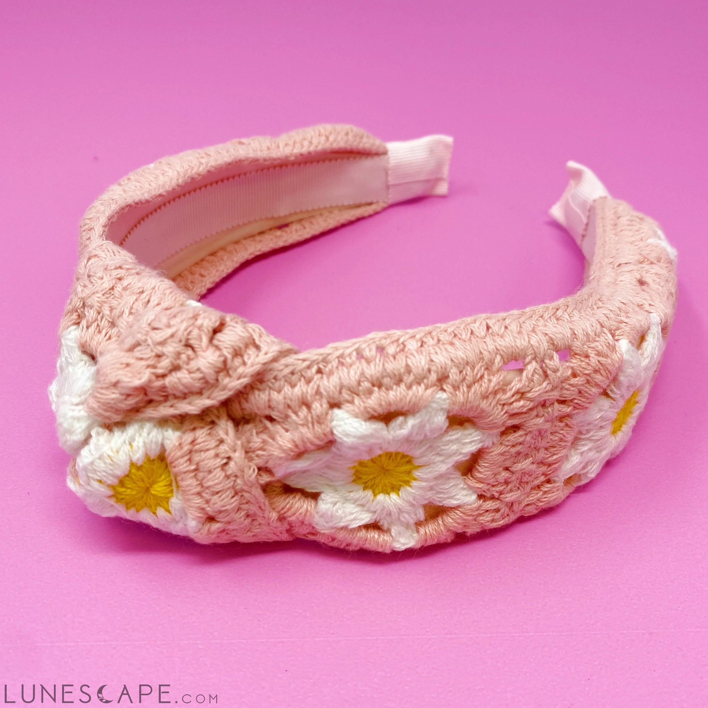 Patchwork Crochet Headband LUNESCAPE