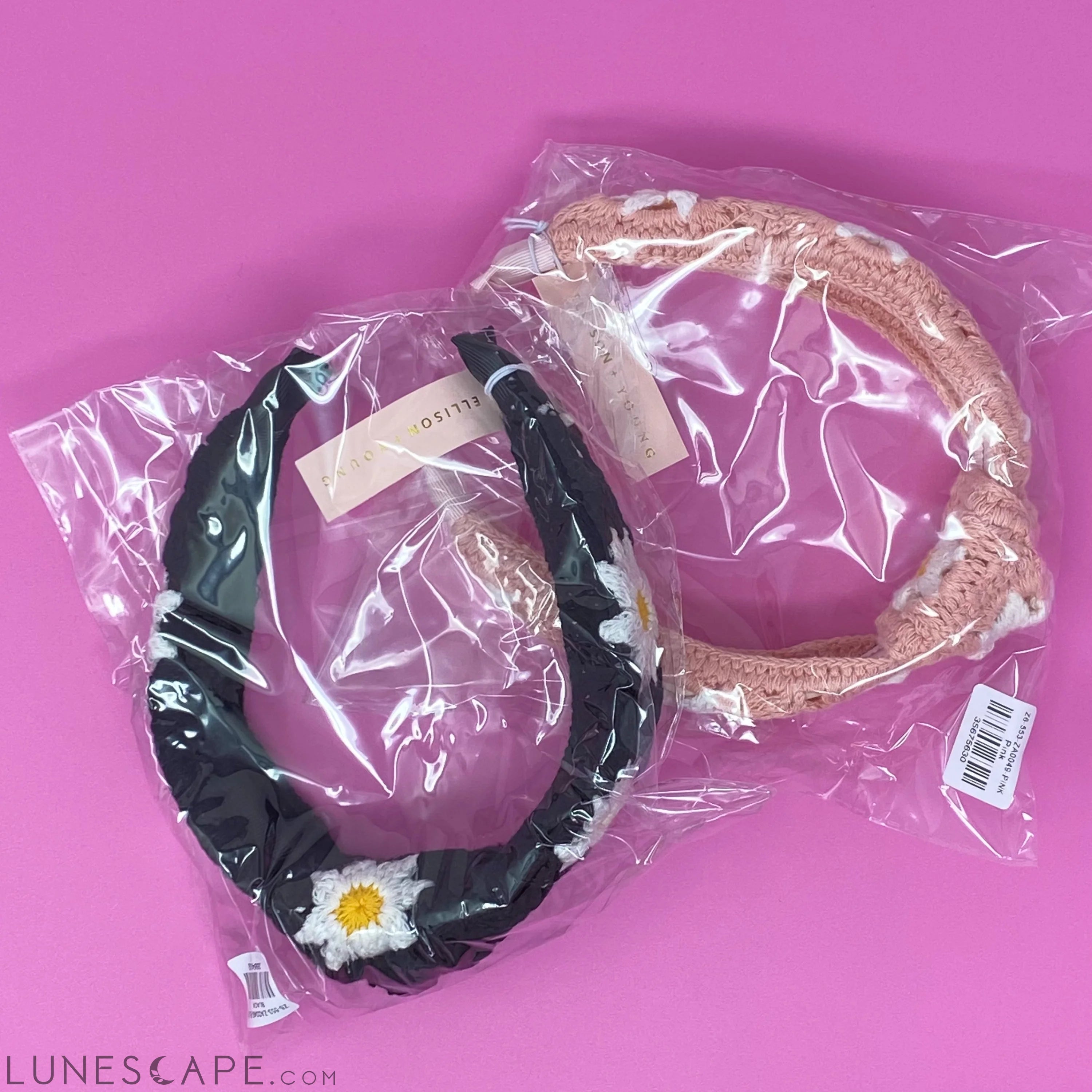 Patchwork Crochet Headband LUNESCAPE