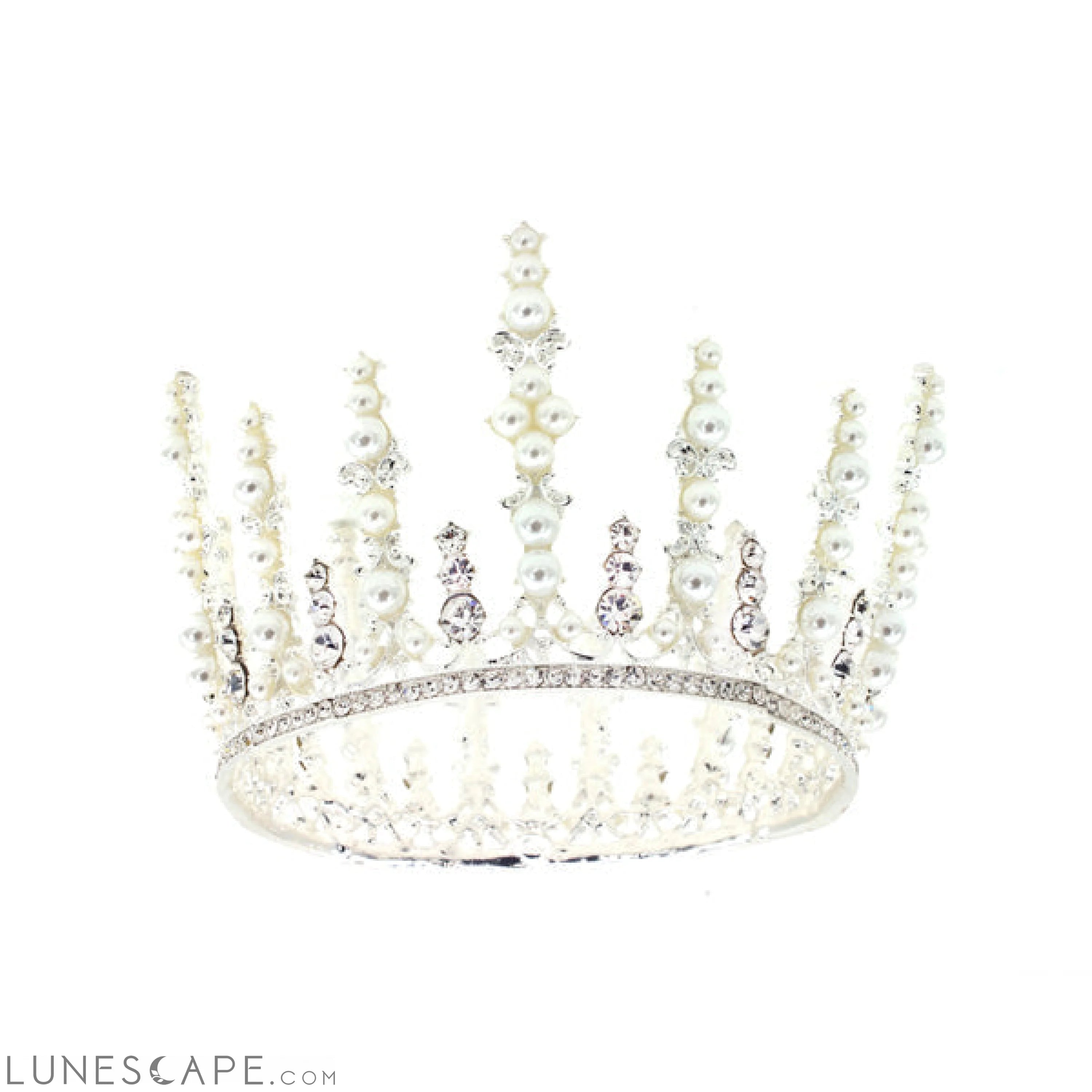 Pearl & Crystal Royal Crown LUNESCAPE