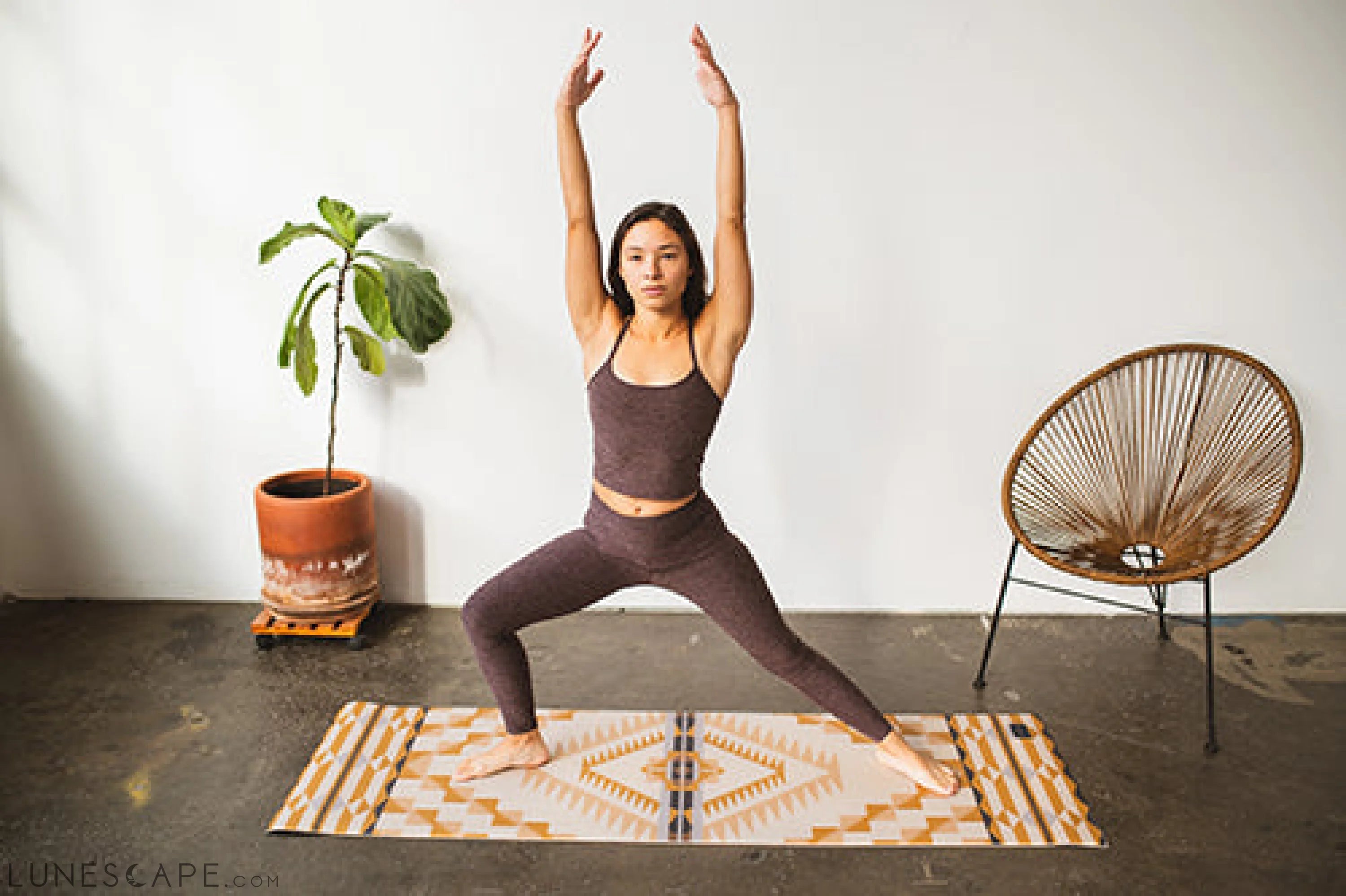 Pendleton X Yune Yoga Mat Abiquiu Sky 5mm LUNESCAPE