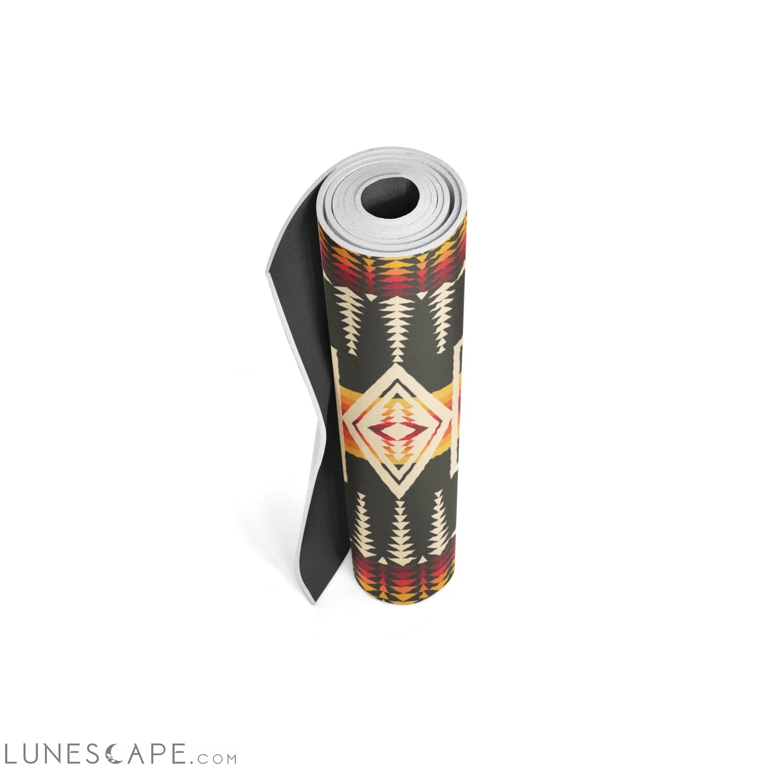 Pendleton X Yune Yoga Mat Harding Black 5mm LUNESCAPE