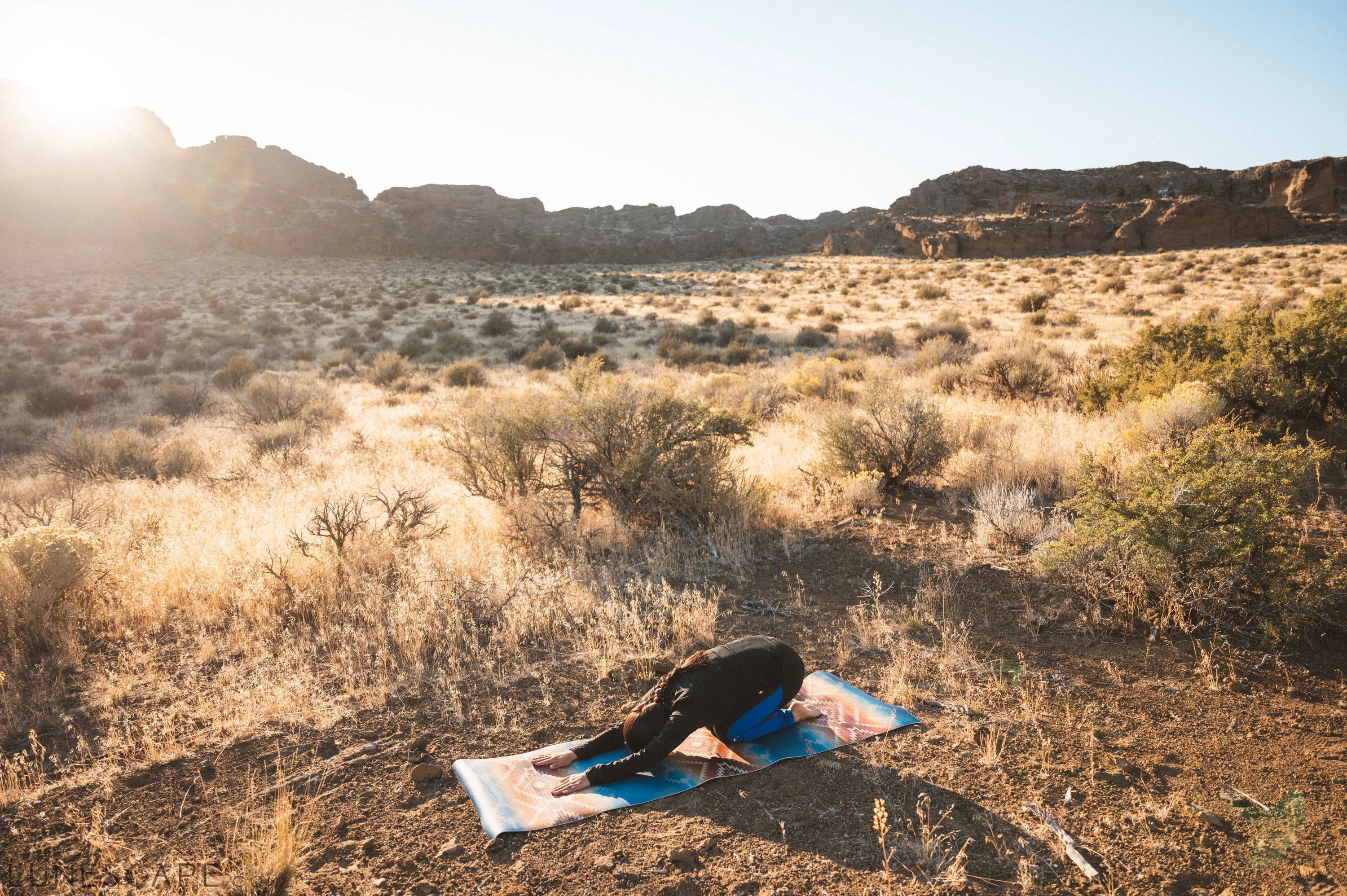 Pendleton X Yune Yoga Mat Pagosa Springs 5mm LUNESCAPE