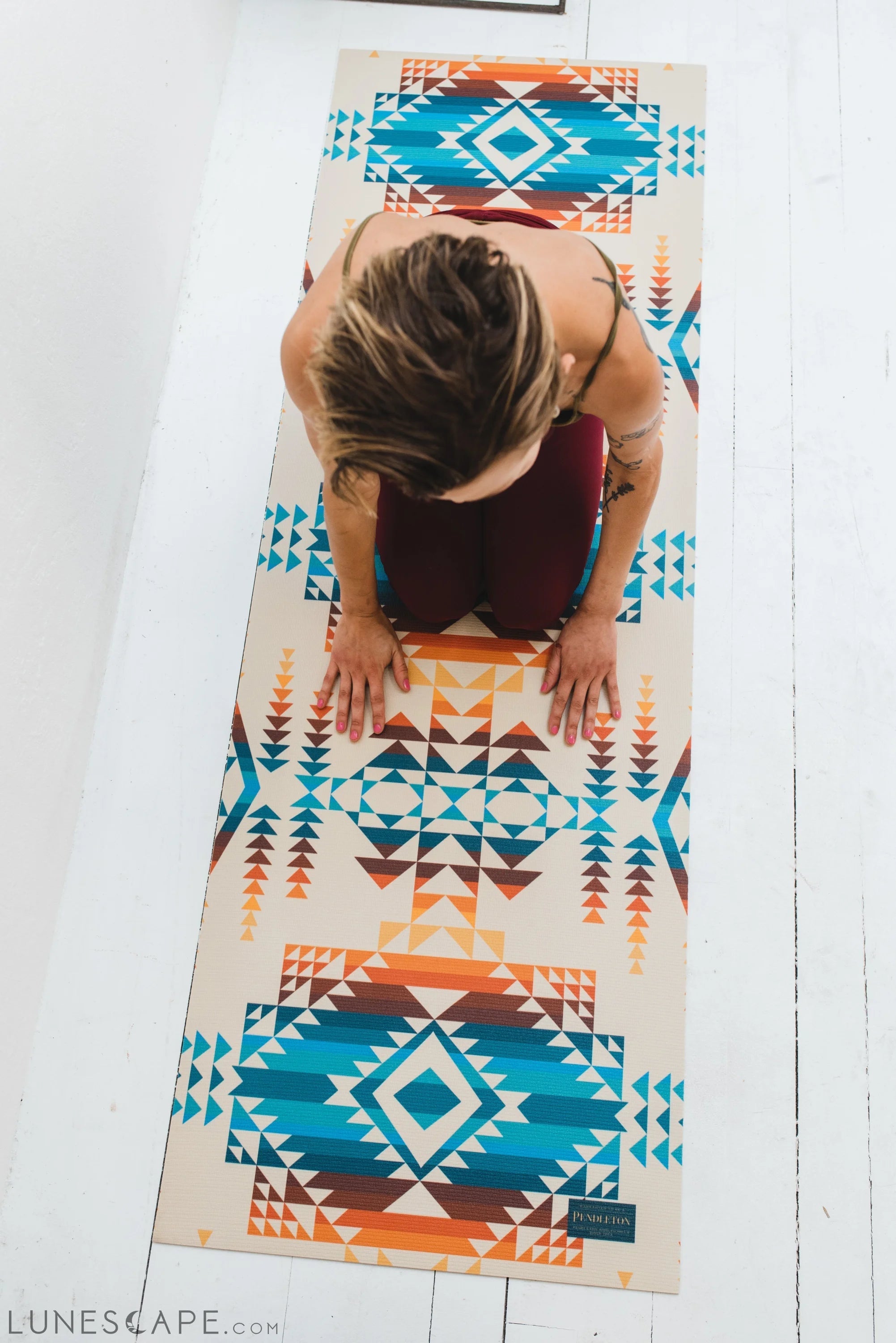 Pendleton X Yune Yoga Mat Pilot Rock 5mm LUNESCAPE