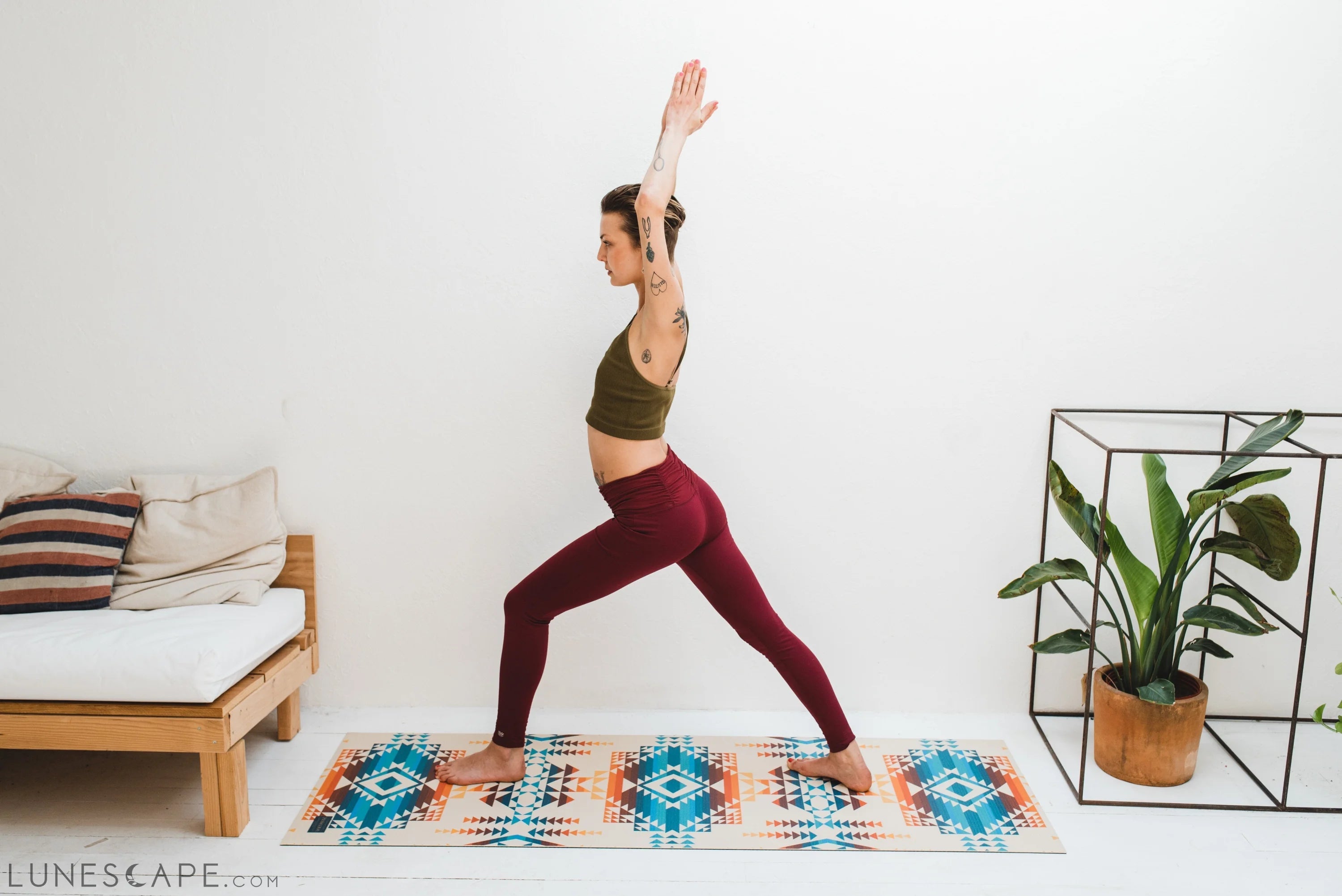 Pendleton X Yune Yoga Mat Pilot Rock 5mm LUNESCAPE