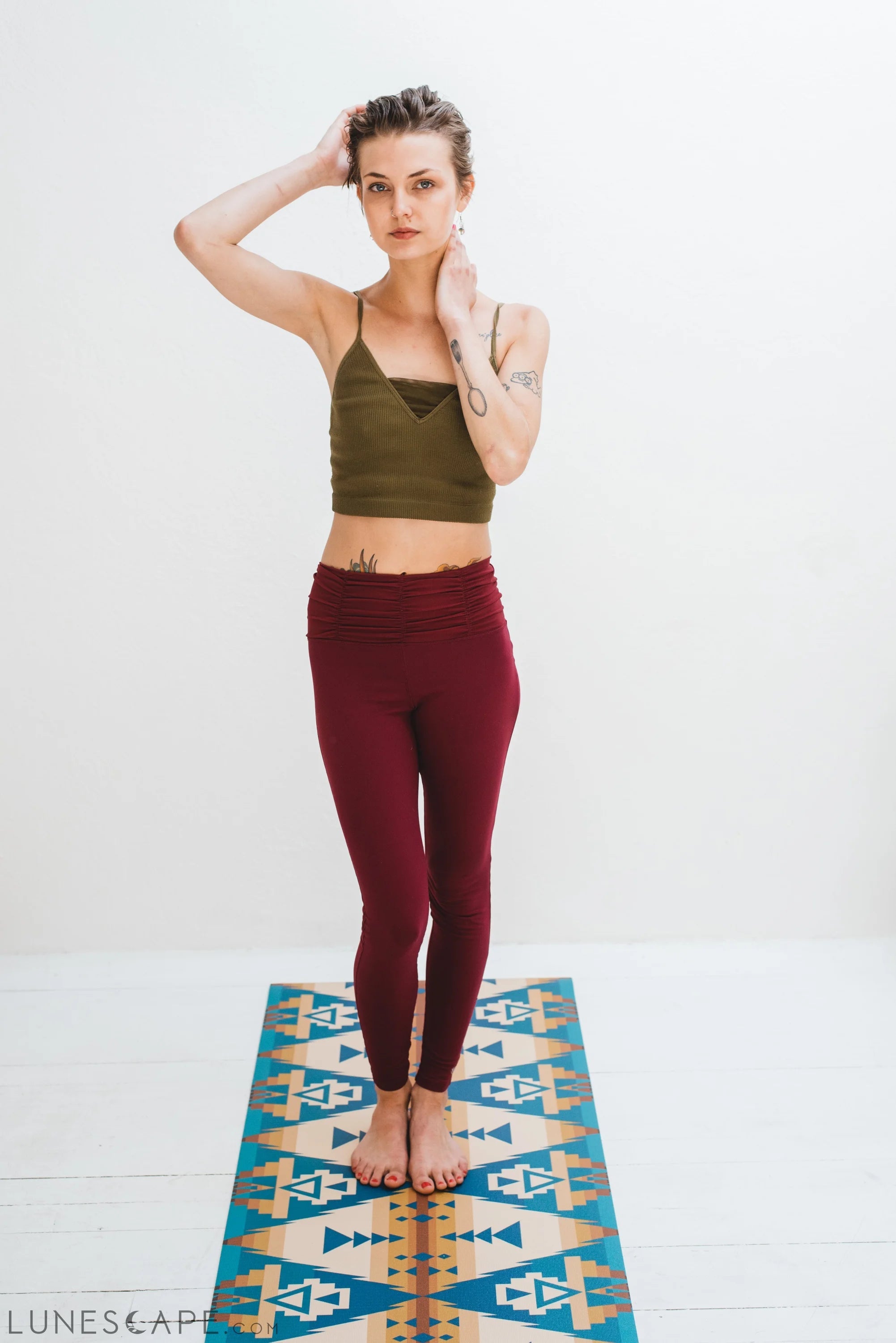 Pendleton X Yune Yoga Mat Siskiyou 5mm LUNESCAPE