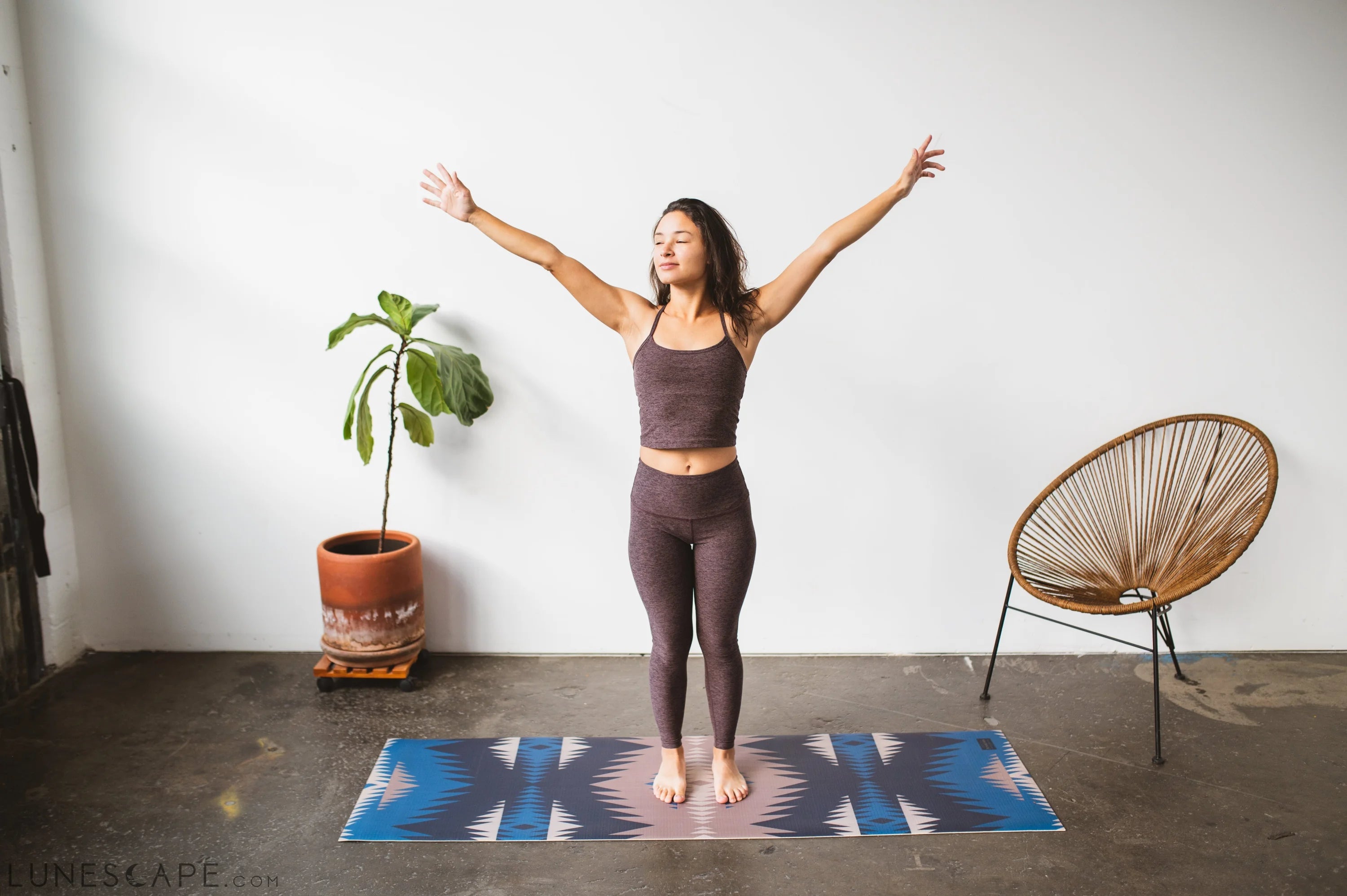 Pendleton X Yune Yoga Mat Tye River 5mm LUNESCAPE