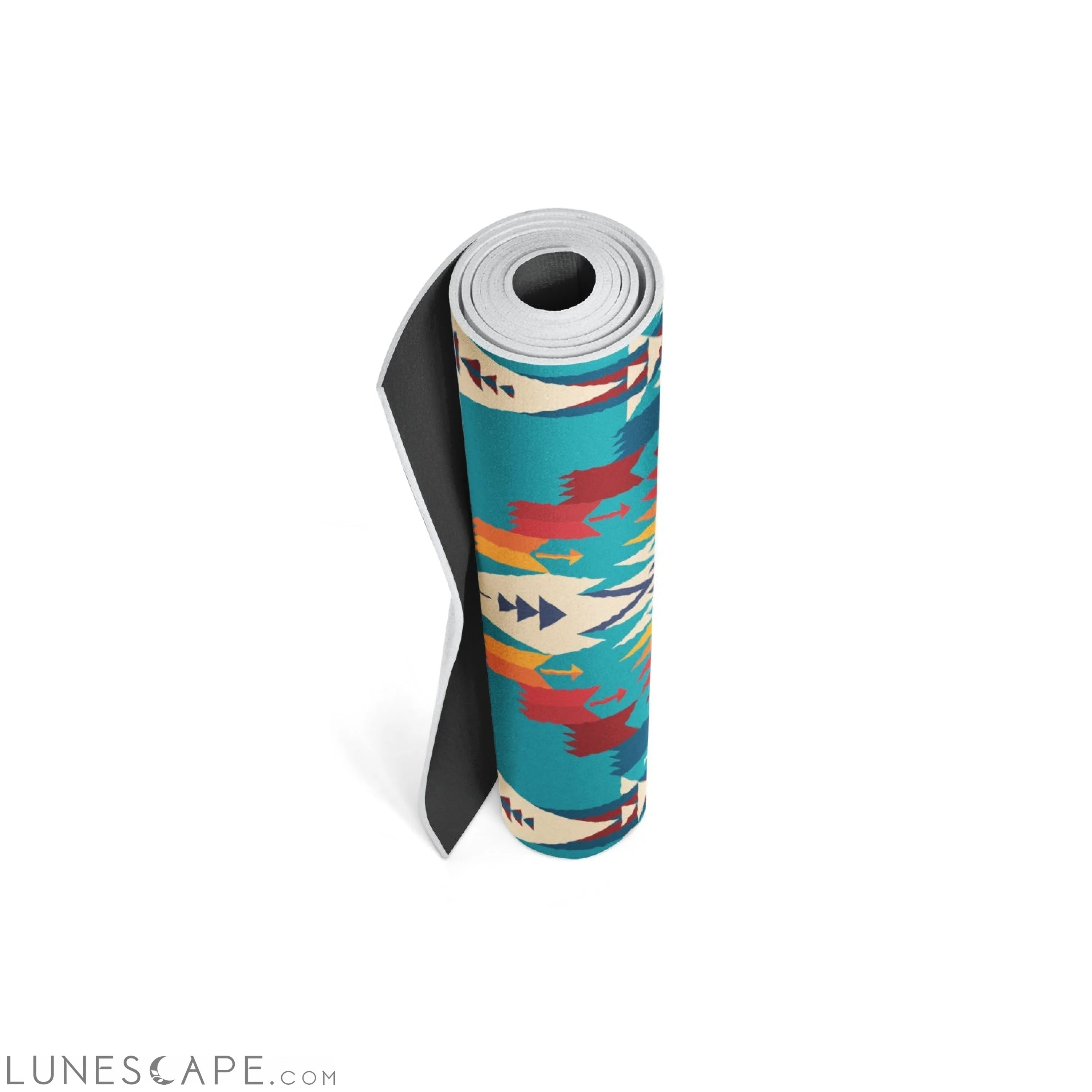 Pendleton X Yune Yoga Tucson Turquoise Mat 5mm LUNESCAPE