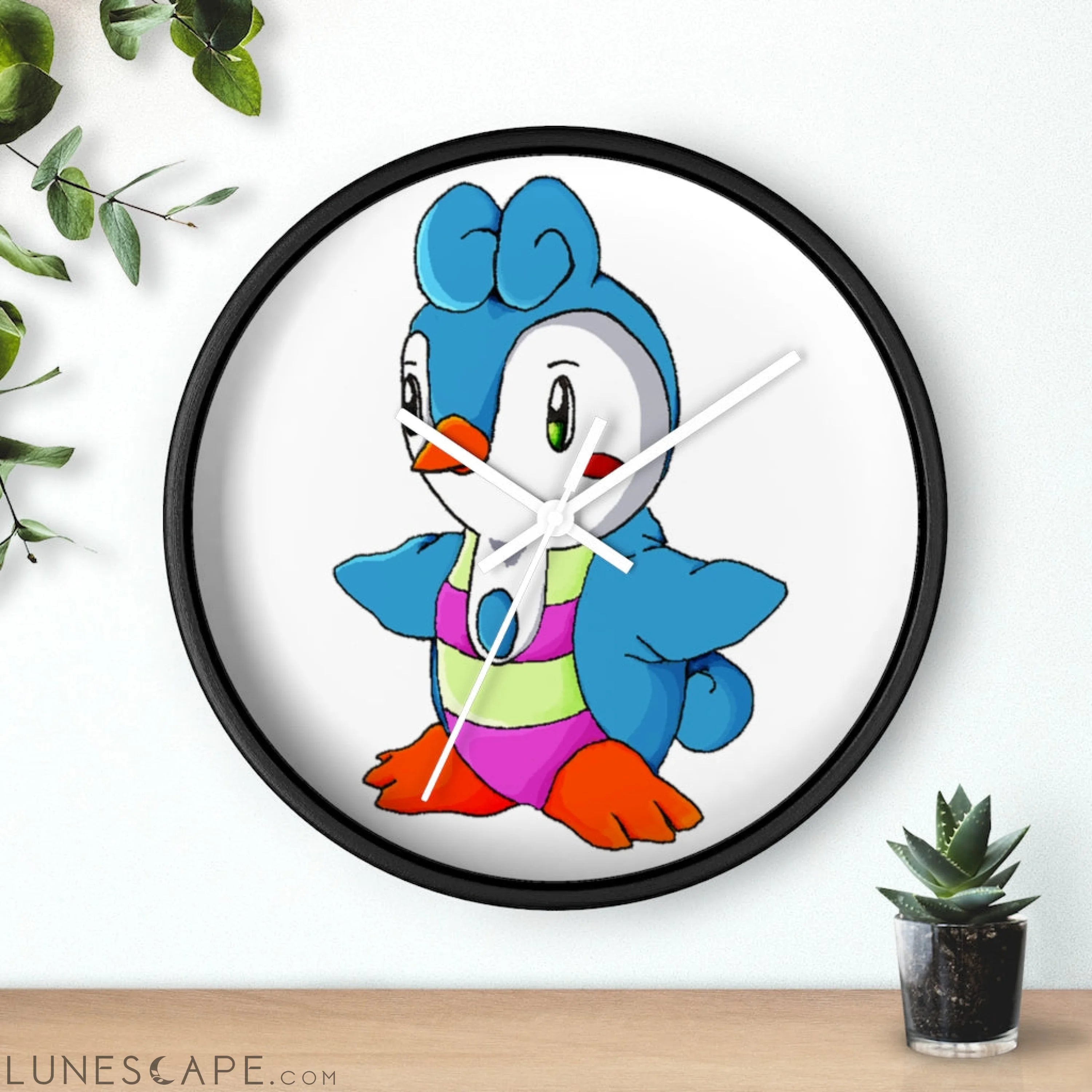 Penny Wall clock LUNESCAPE