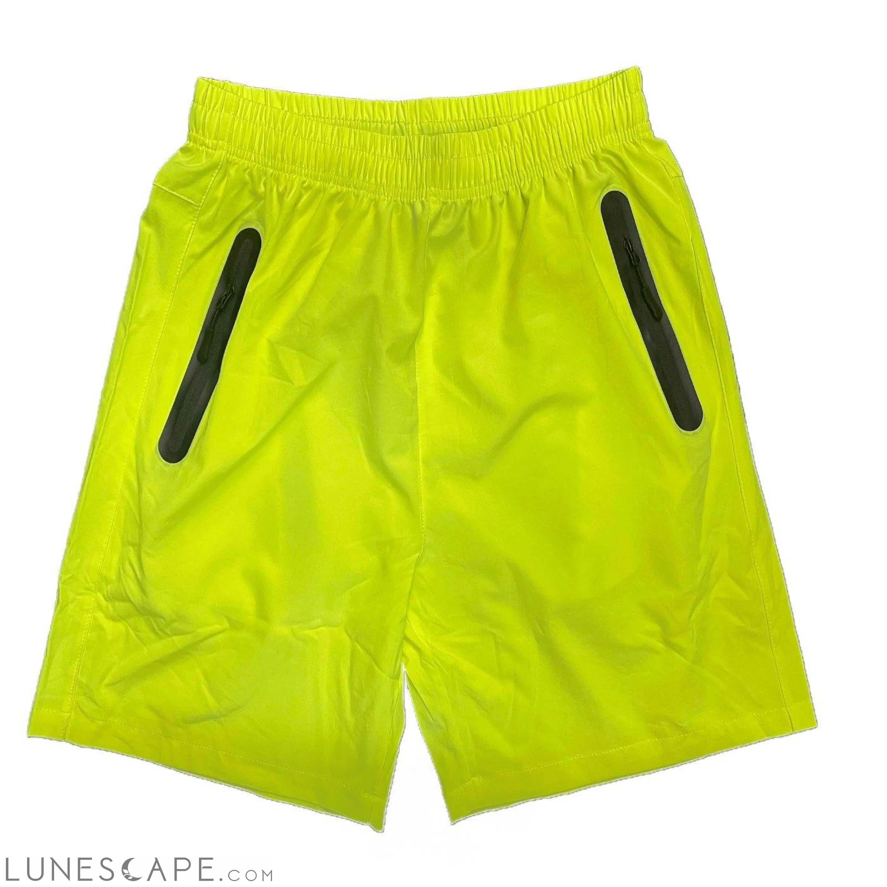 PERFORMANCE RUNNING SHORTS - YELLOW LUNESCAPE