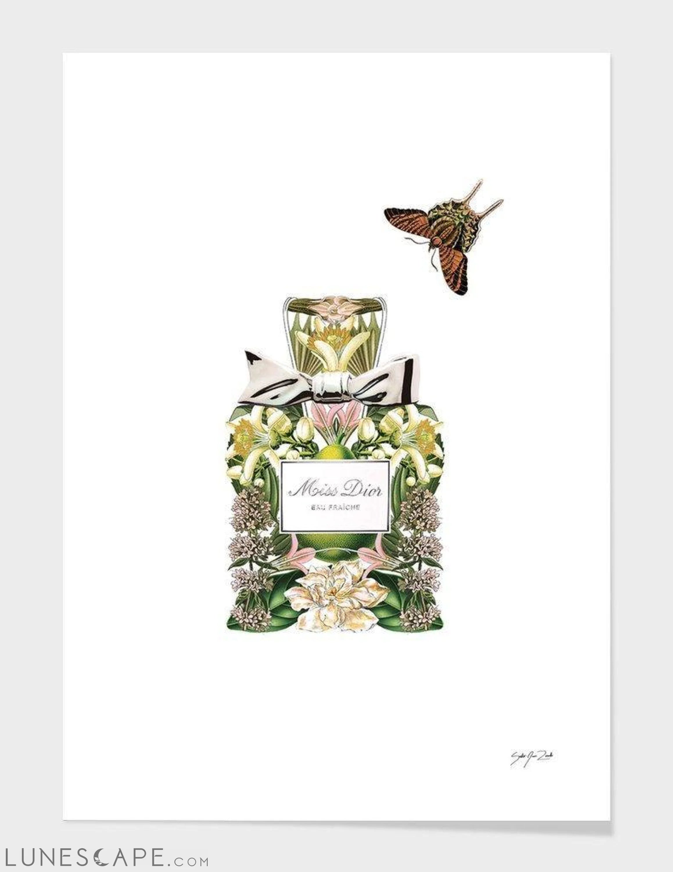 Perfume Framed Print LUNESCAPE