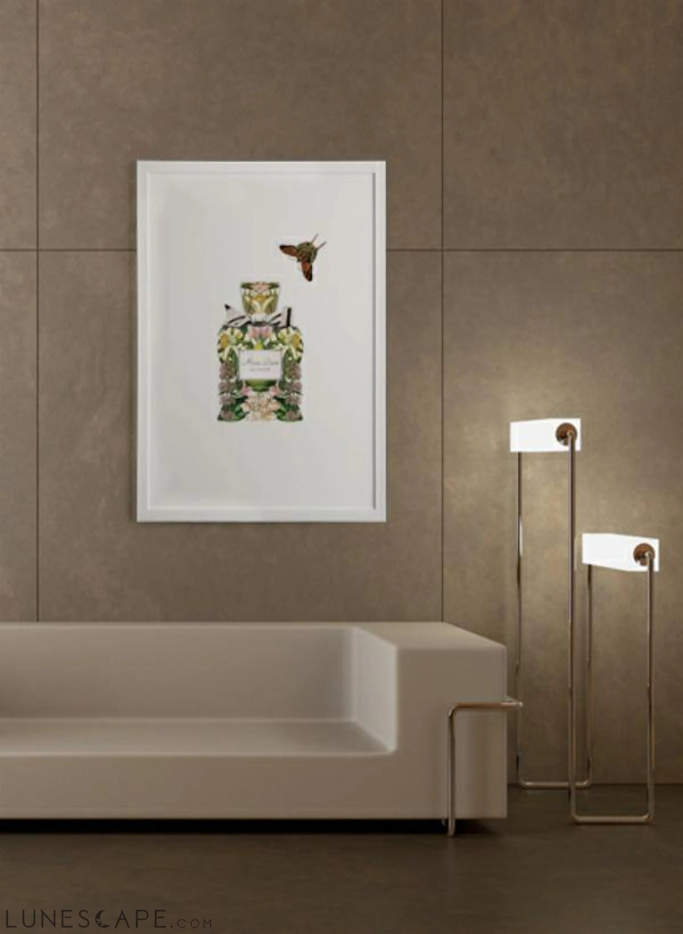 Perfume Framed Print LUNESCAPE