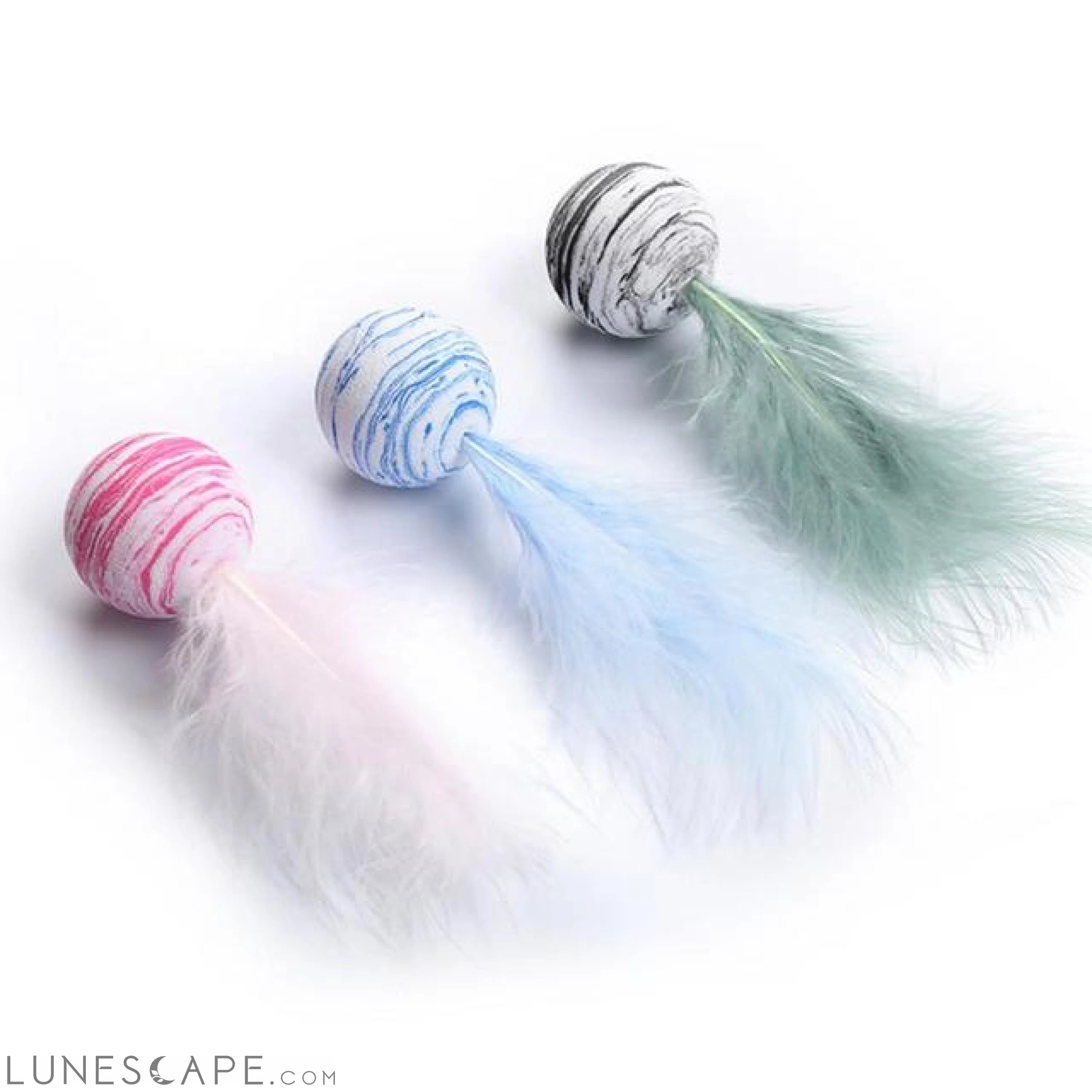 Pet Ball with feather LUNESCAPE