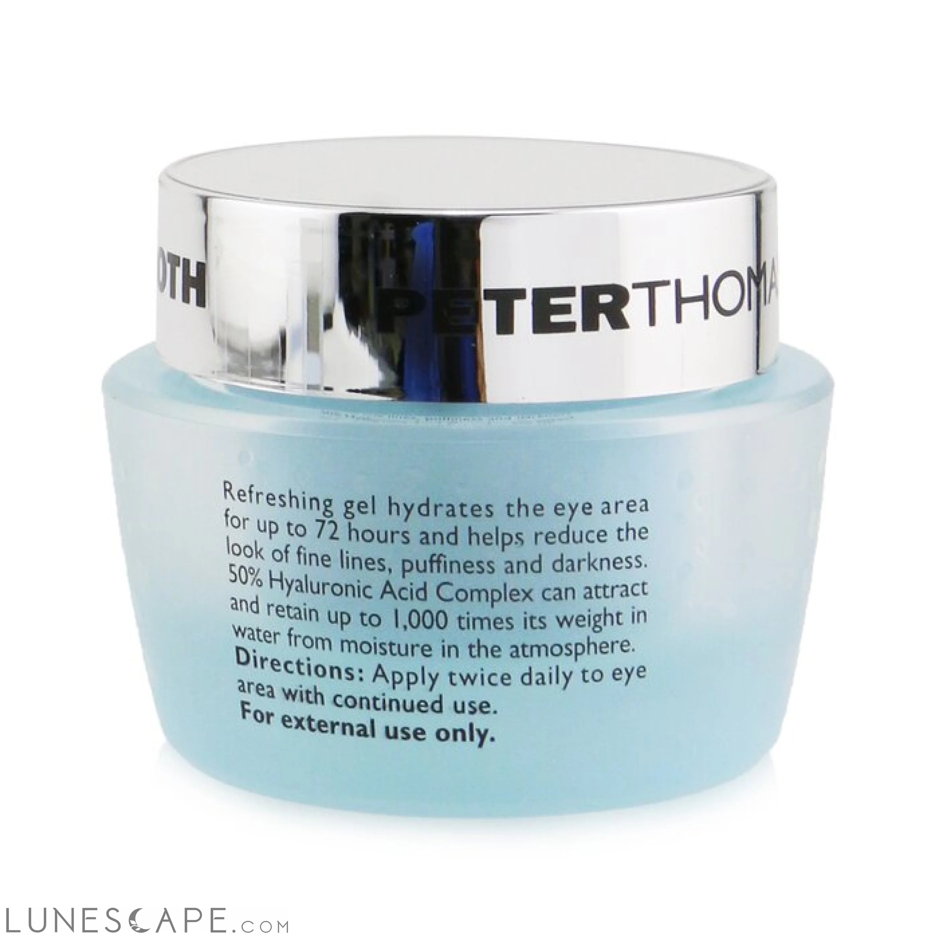 PETER THOMAS ROTH - Water Drench Hyaluronic Cloud Hydrating Eye Gel LUNESCAPE