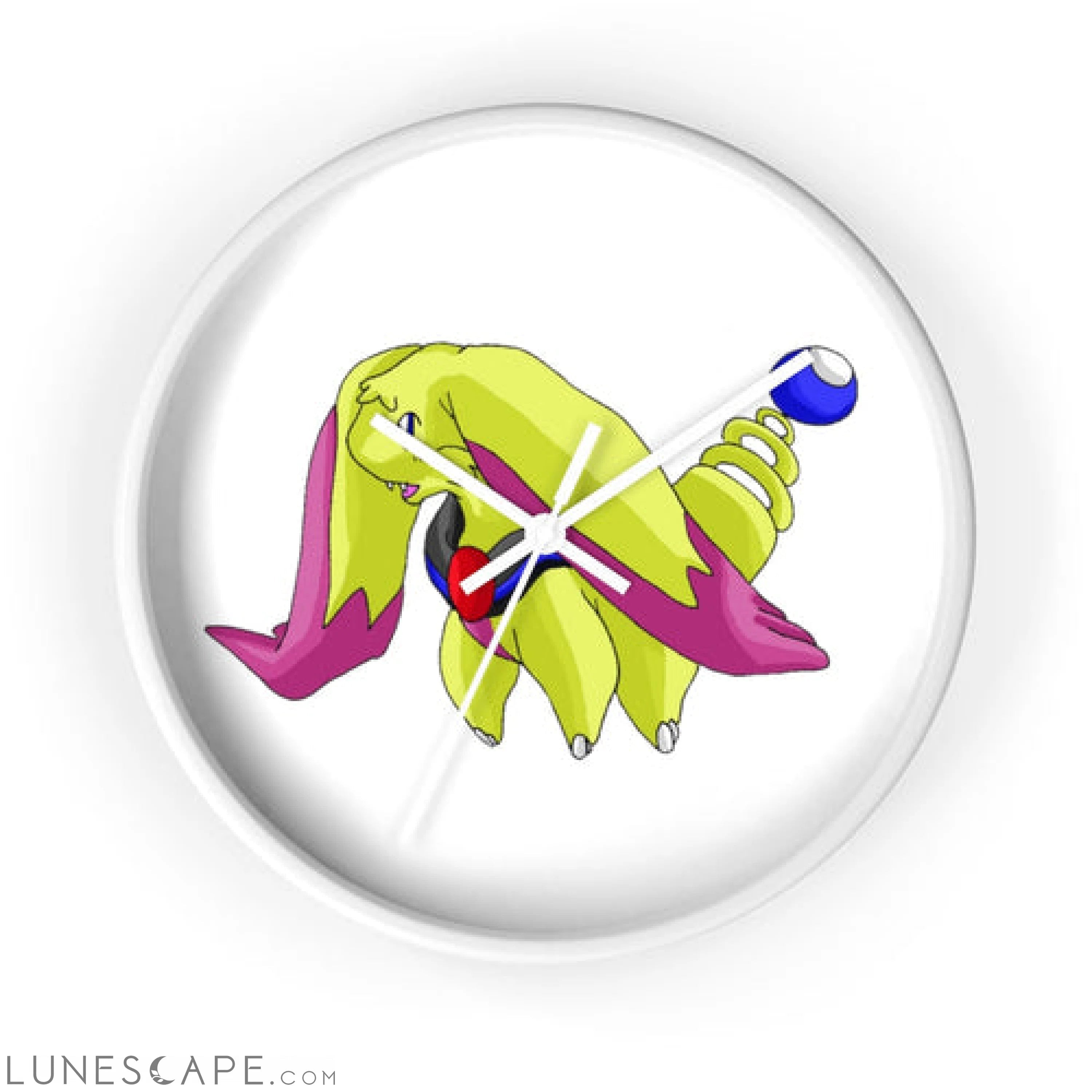 Phaffoff Wall clock LUNESCAPE