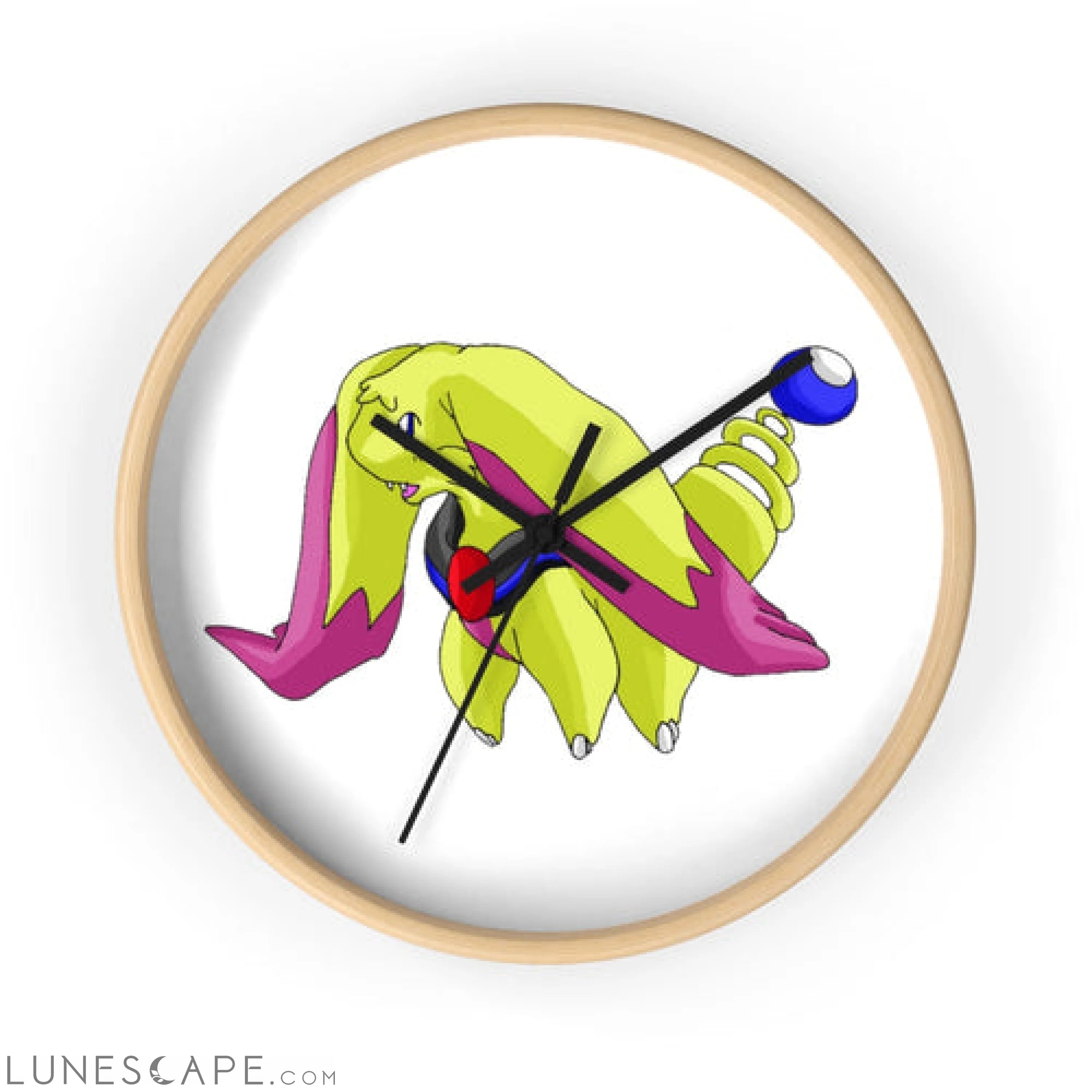 Phaffoff Wall clock LUNESCAPE
