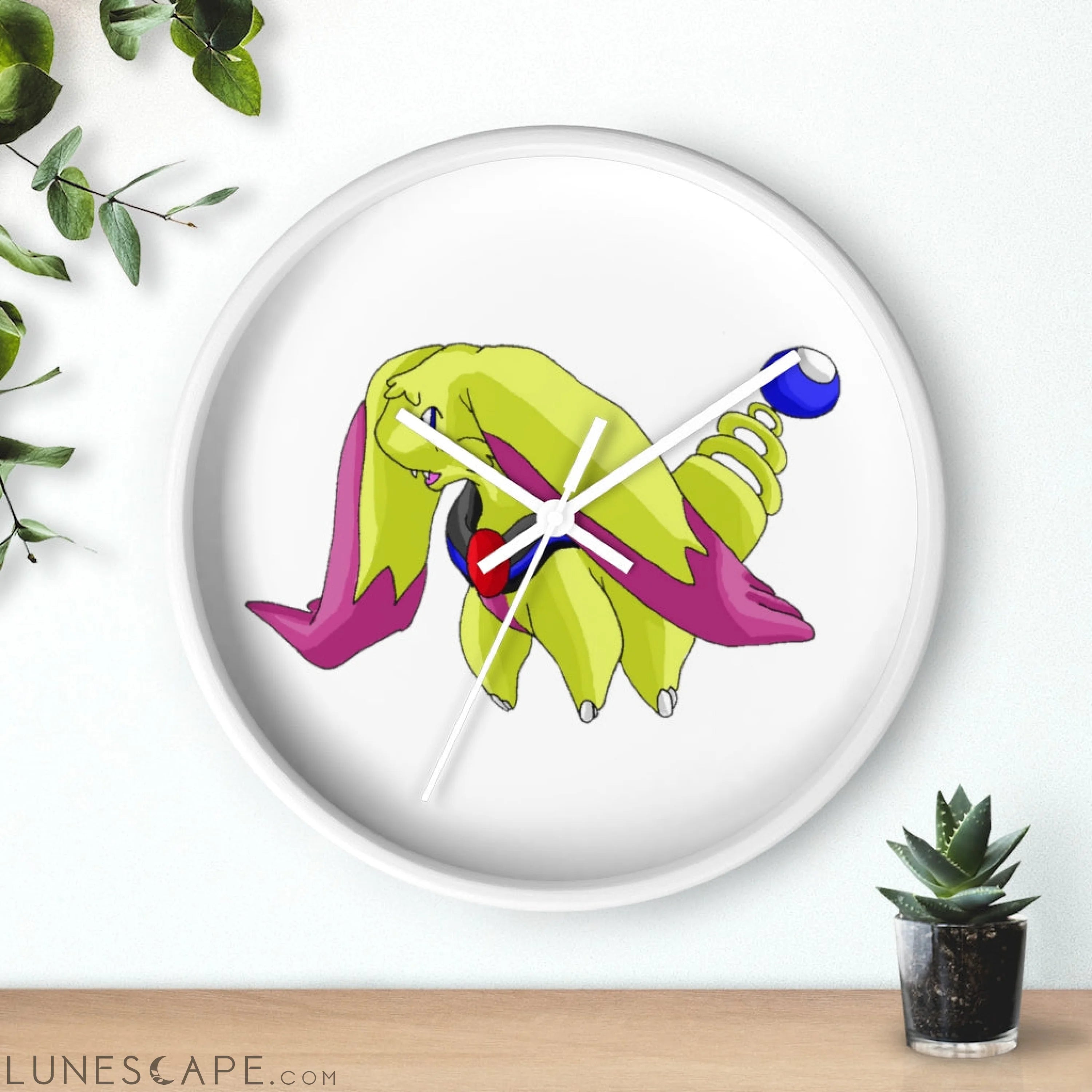 Phaffoff Wall clock LUNESCAPE
