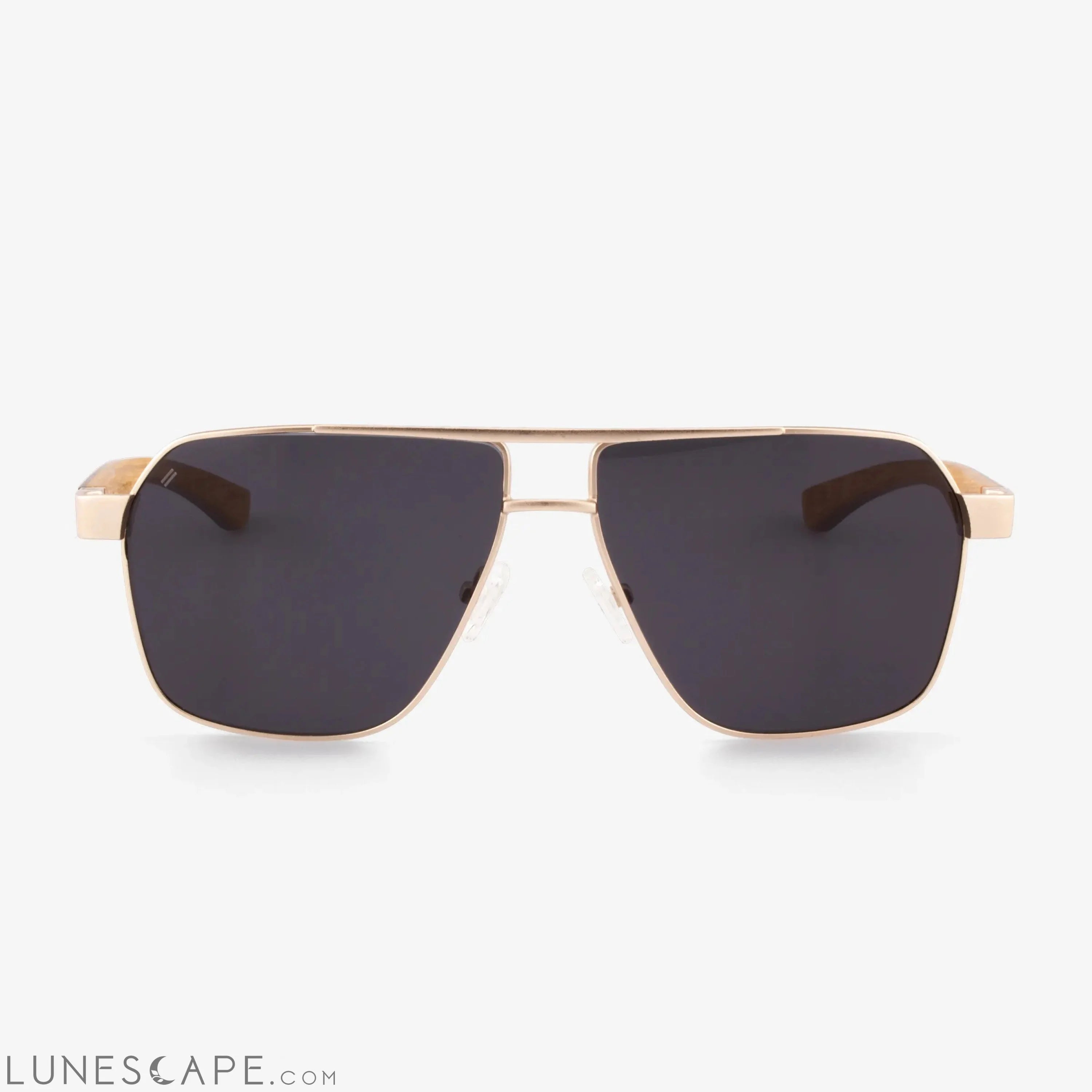 Pierce - Wood Sunglasses LUNESCAPE