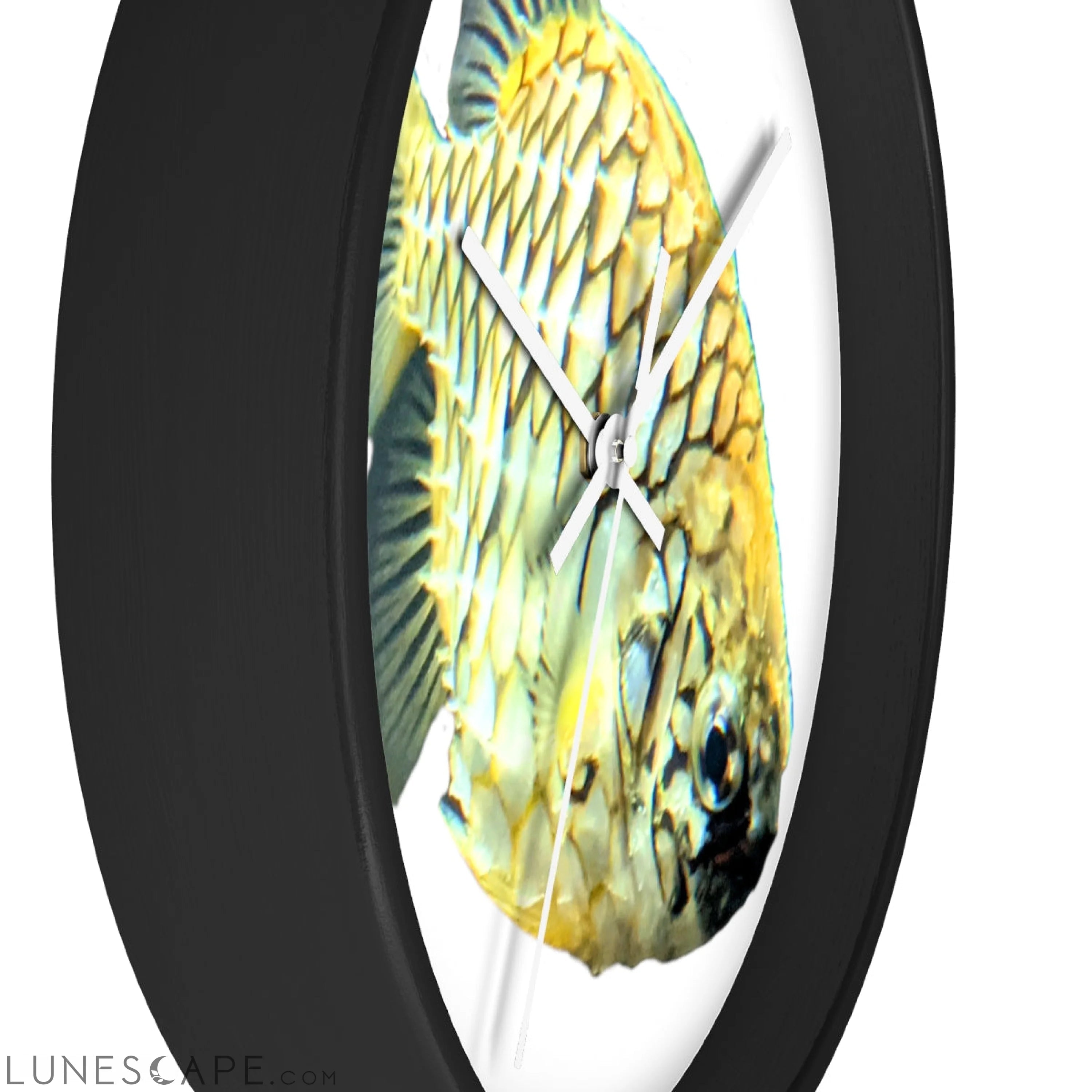 Pineapple Fish Wall clock LUNESCAPE