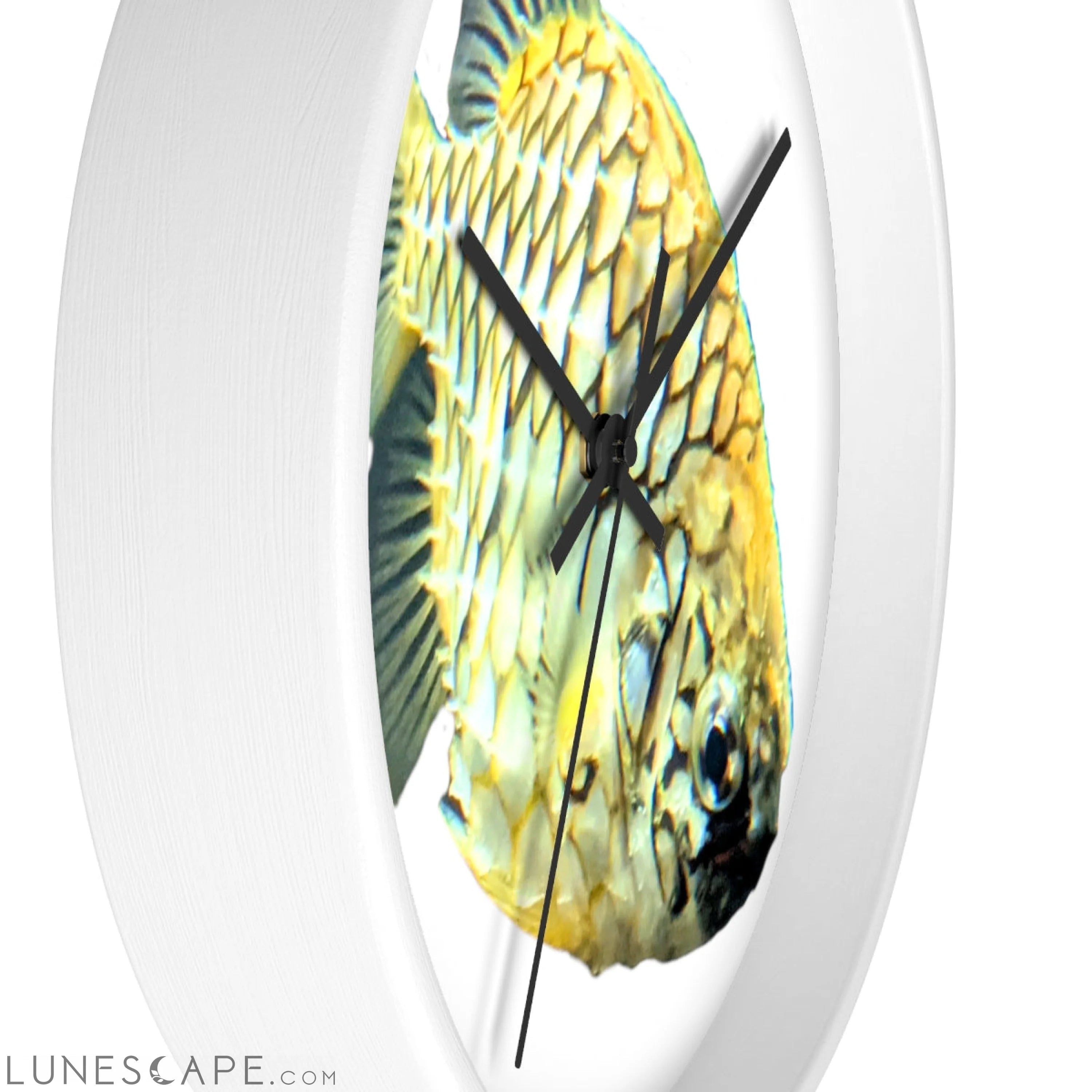 Pineapple Fish Wall clock LUNESCAPE