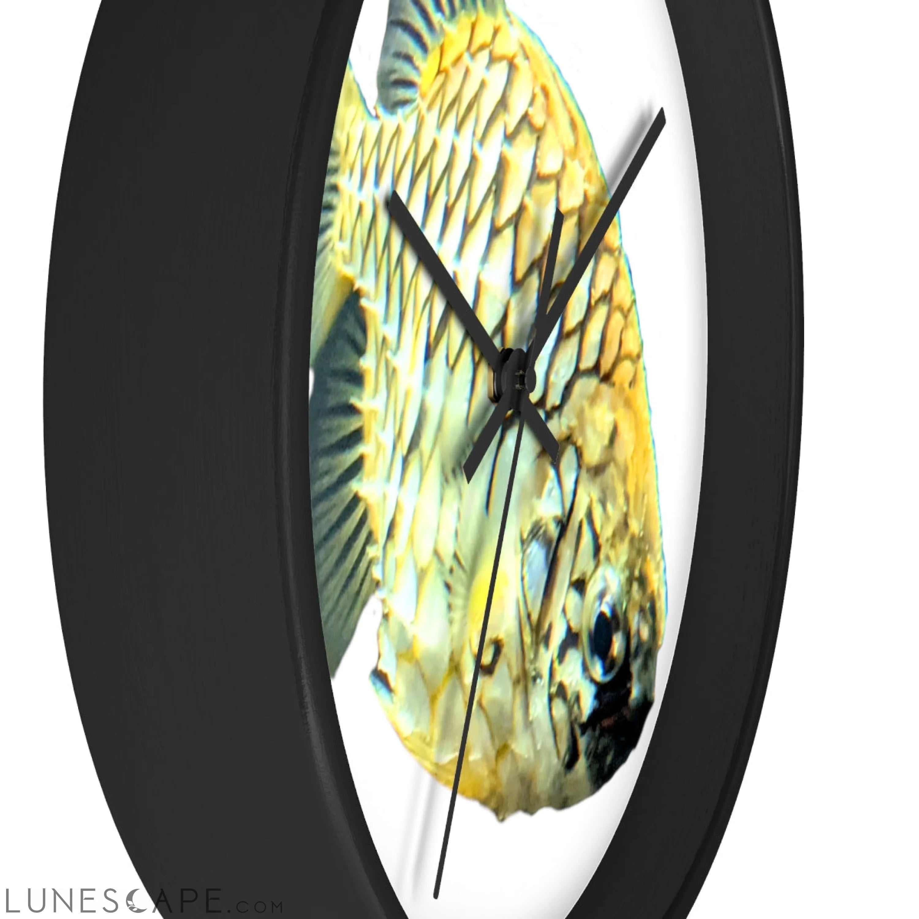 Pineapple Fish Wall clock LUNESCAPE