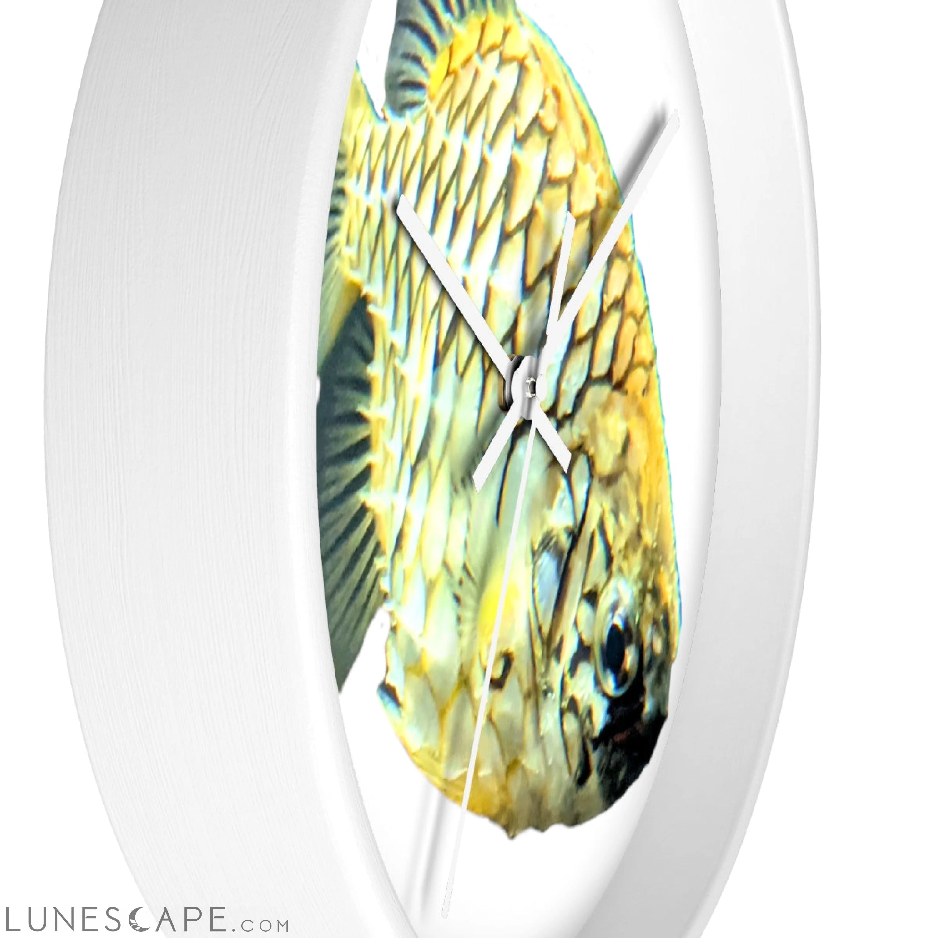 Pineapple Fish Wall clock LUNESCAPE