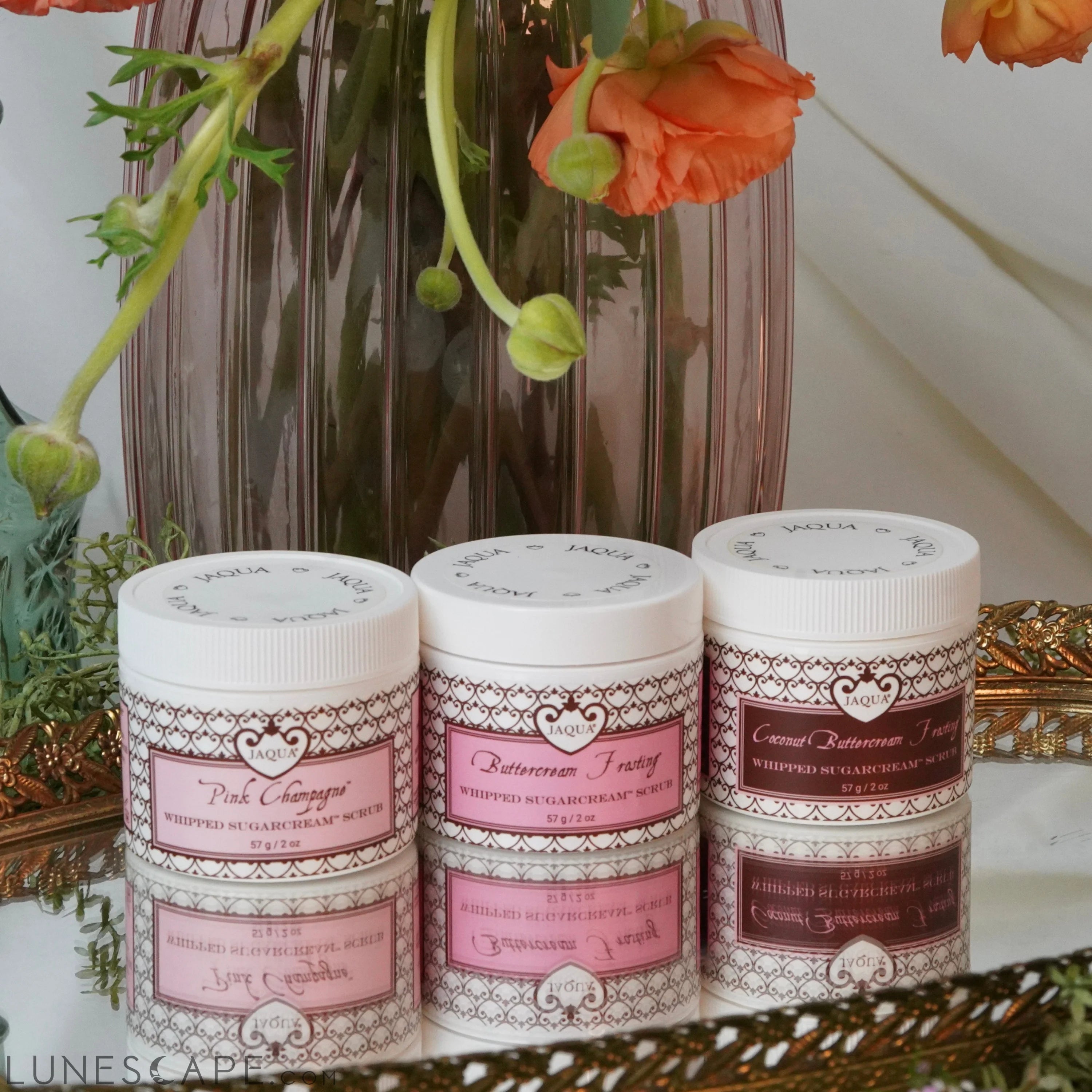 Pink Champagne Travel Size Sugar Scrub LUNESCAPE