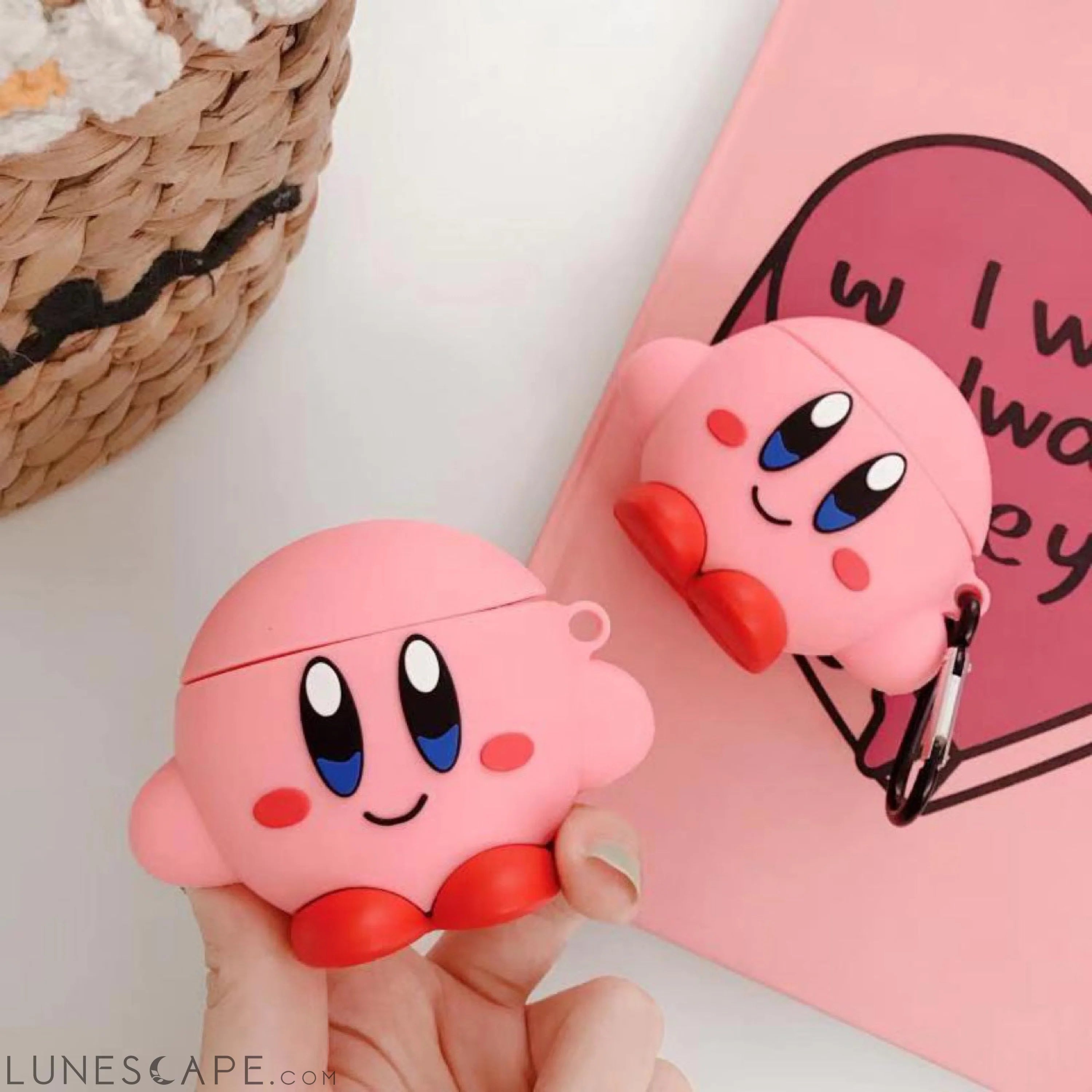 Pink Cutie AirPods Case LUNESCAPE