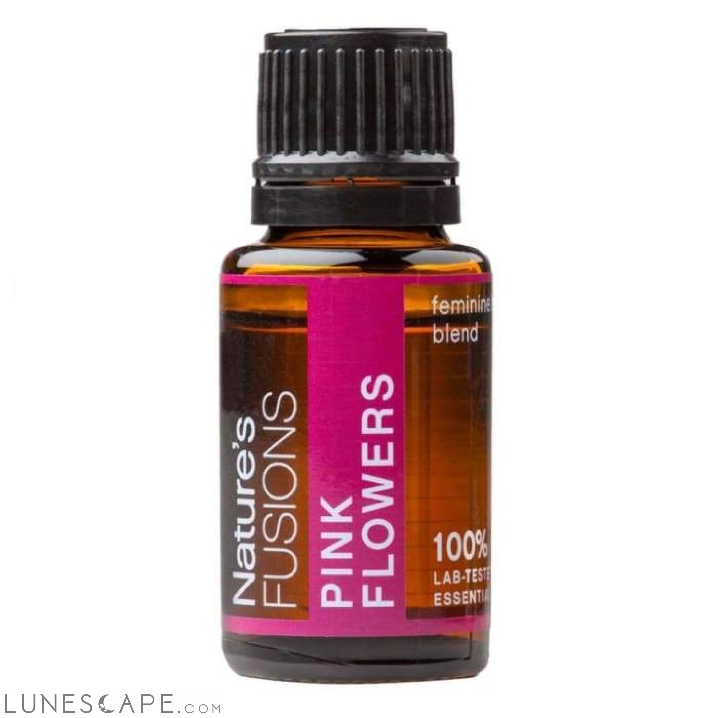 Pink Flowers Hormone Balance Blend Pure Essential Oil - 15ml LUNESCAPE