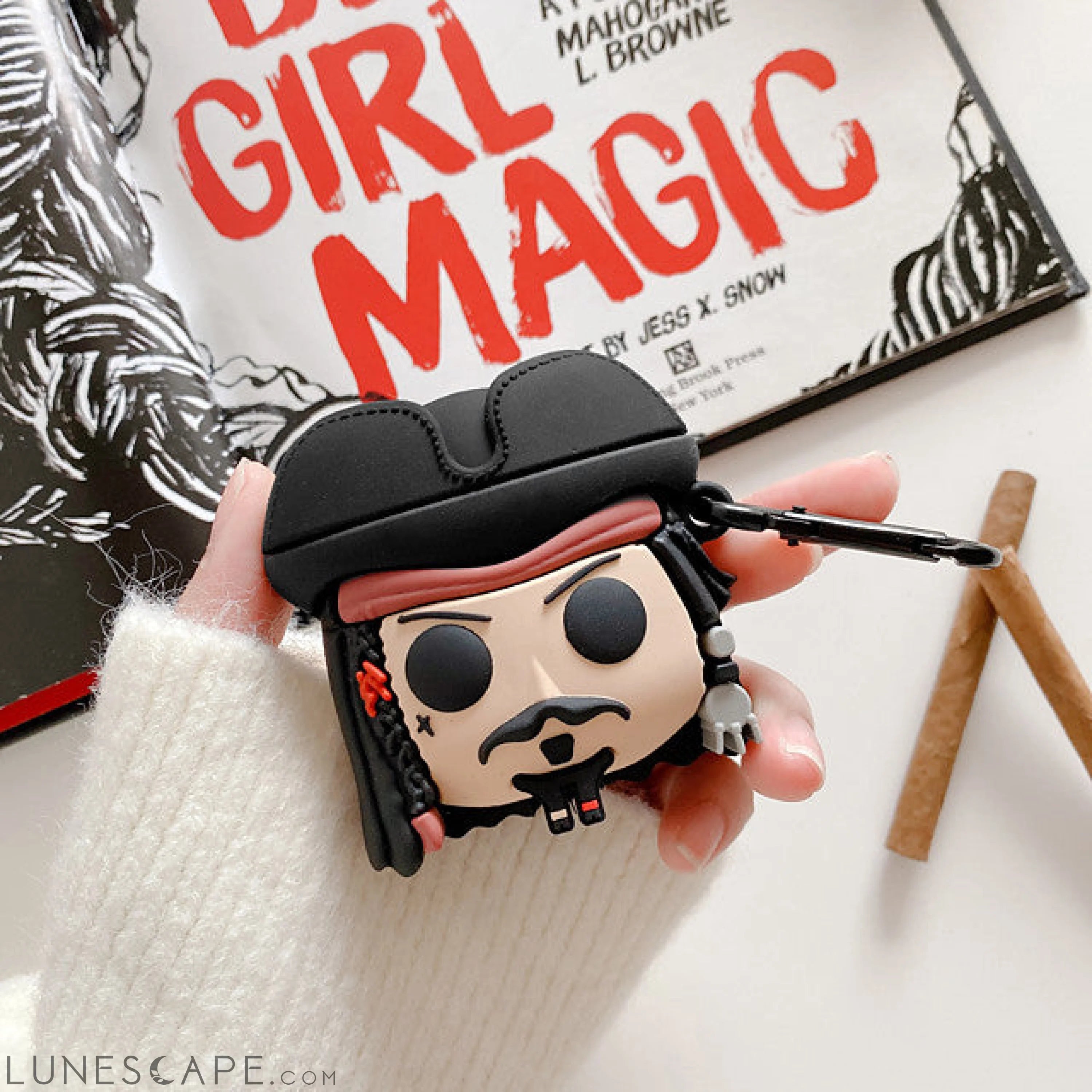 Pirate Captain AirPods Pro Cute / Cool / Lovely Headphone Case Hard LUNESCAPE