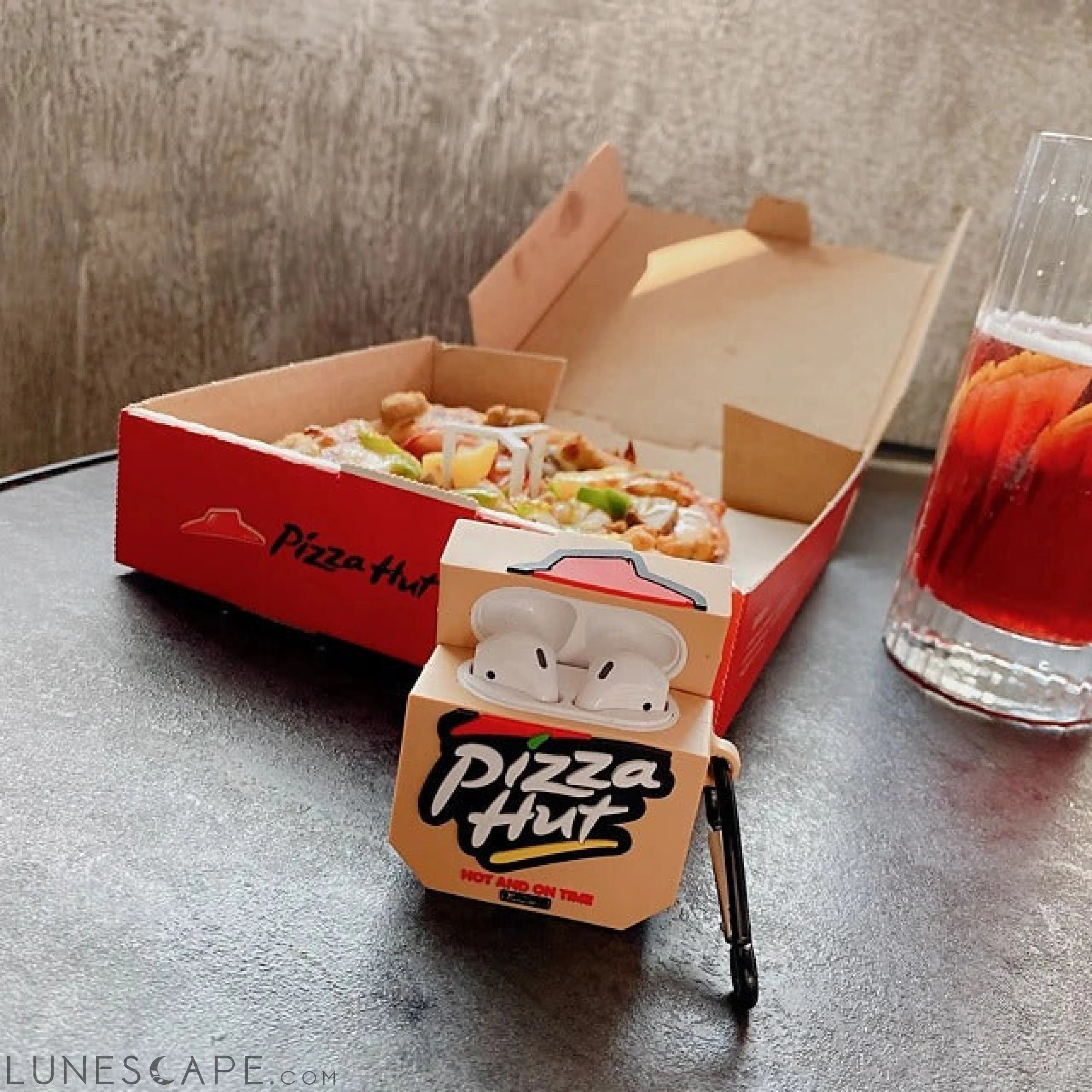 Pizza Hut AirPods Pro case LUNESCAPE
