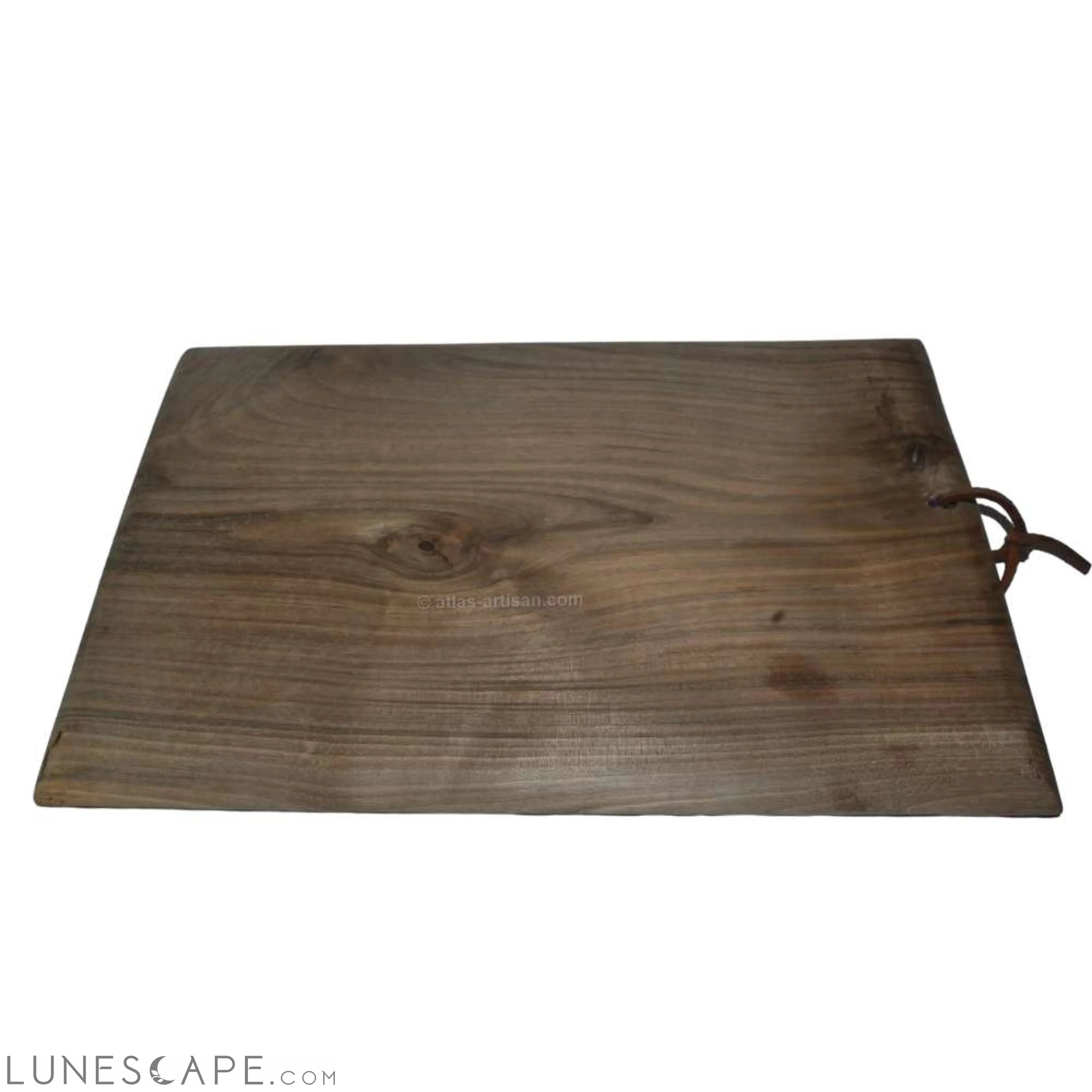 Planche Noyer Handmade Walnut Wood Cutting & Charcuterie Board LUNESCAPE