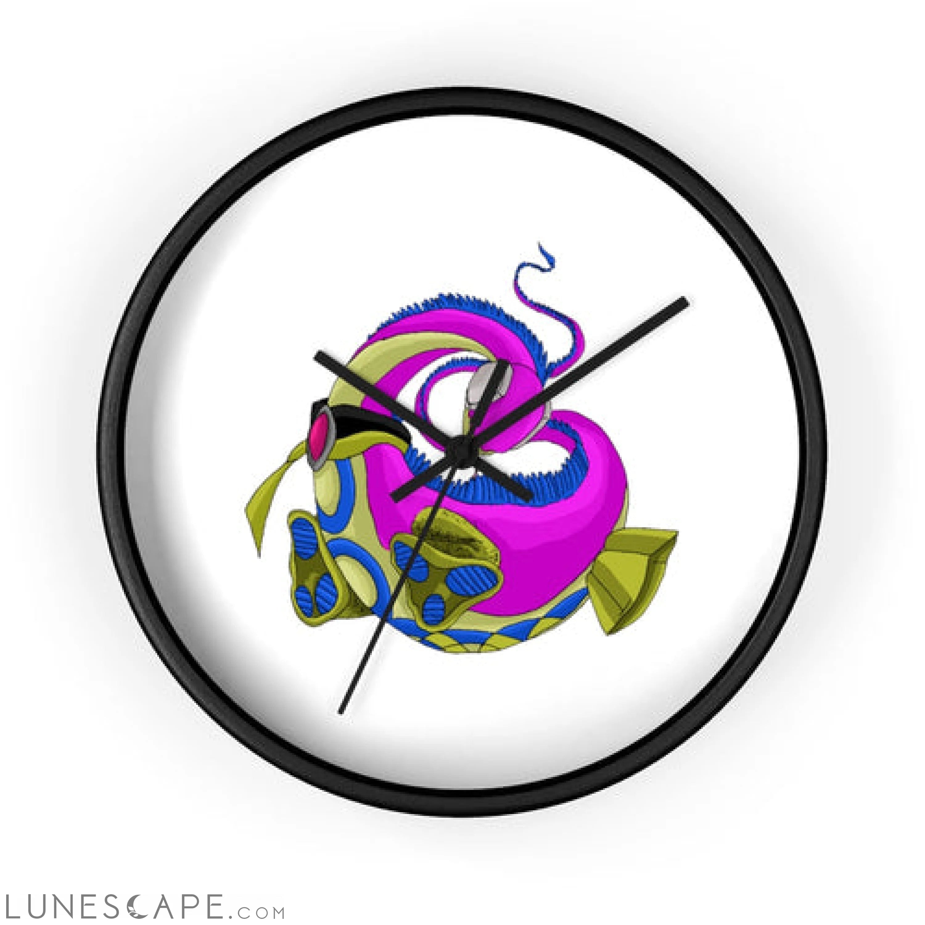 Platipus Wall clock LUNESCAPE