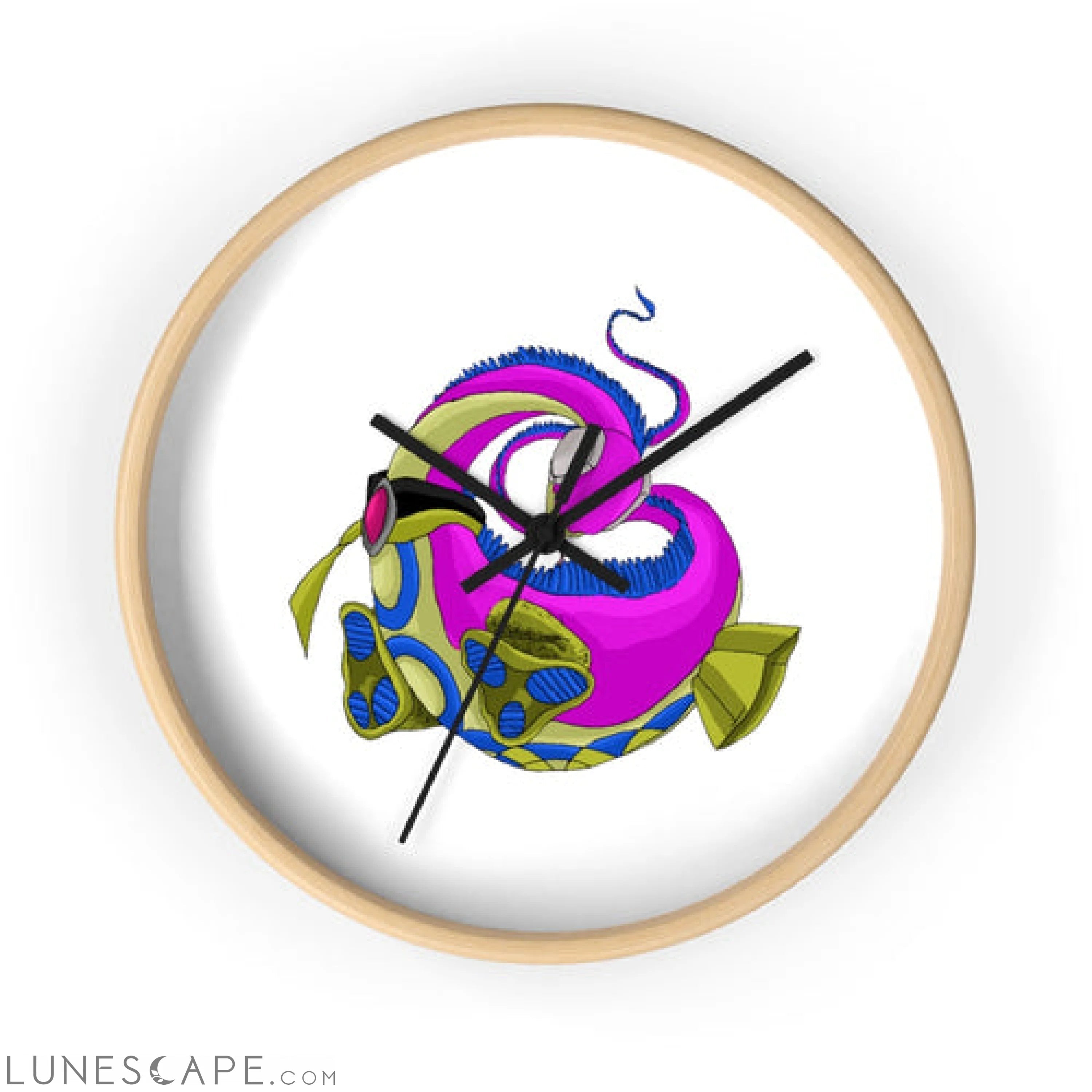 Platipus Wall clock LUNESCAPE
