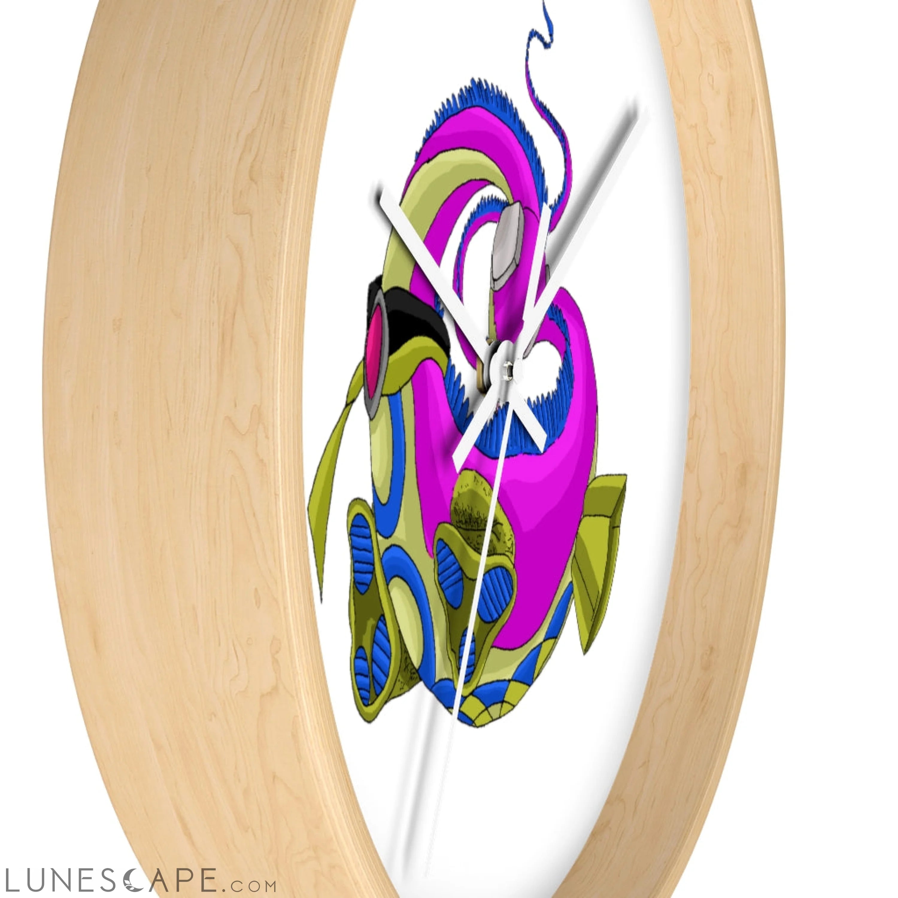 Platipus Wall clock LUNESCAPE