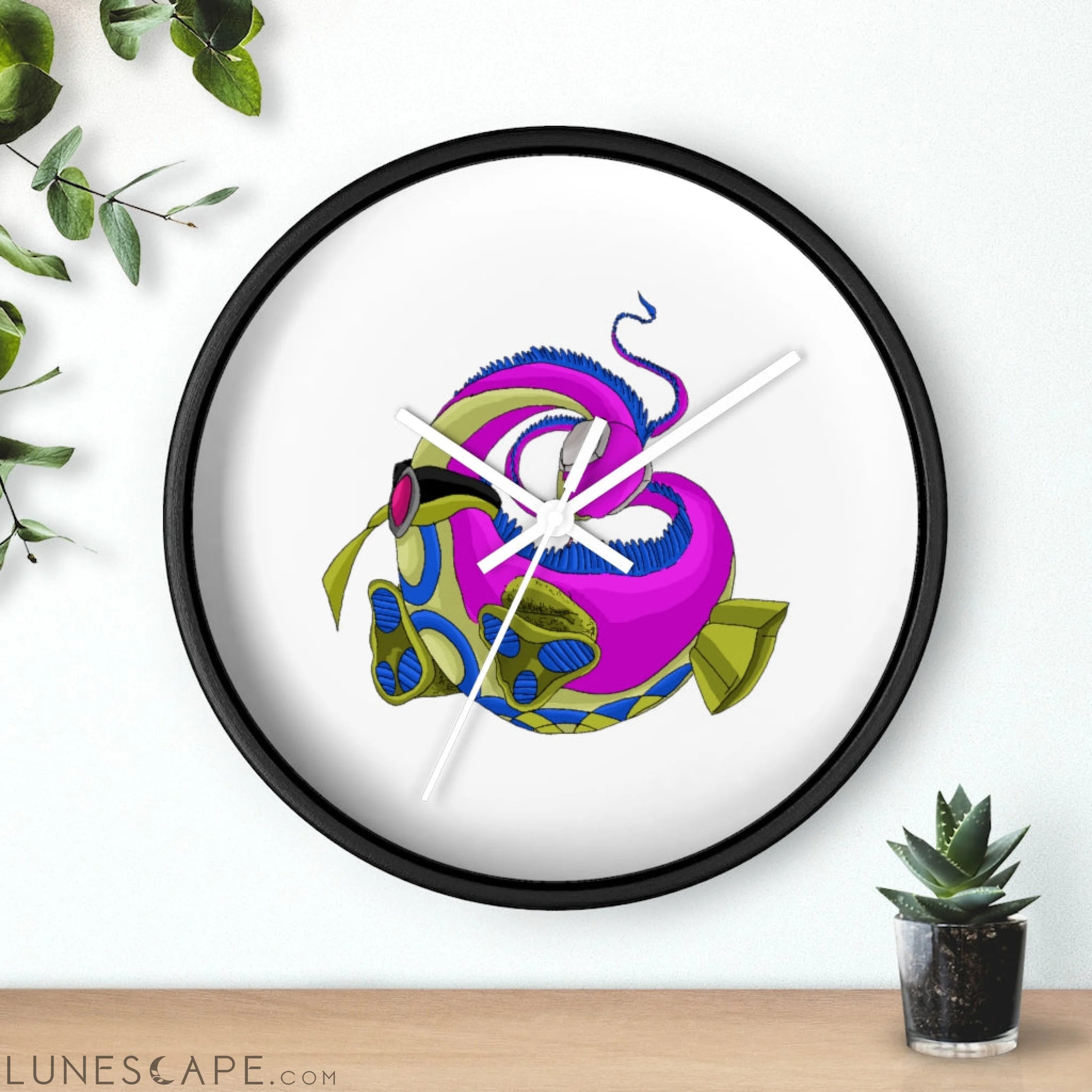 Platipus Wall clock LUNESCAPE