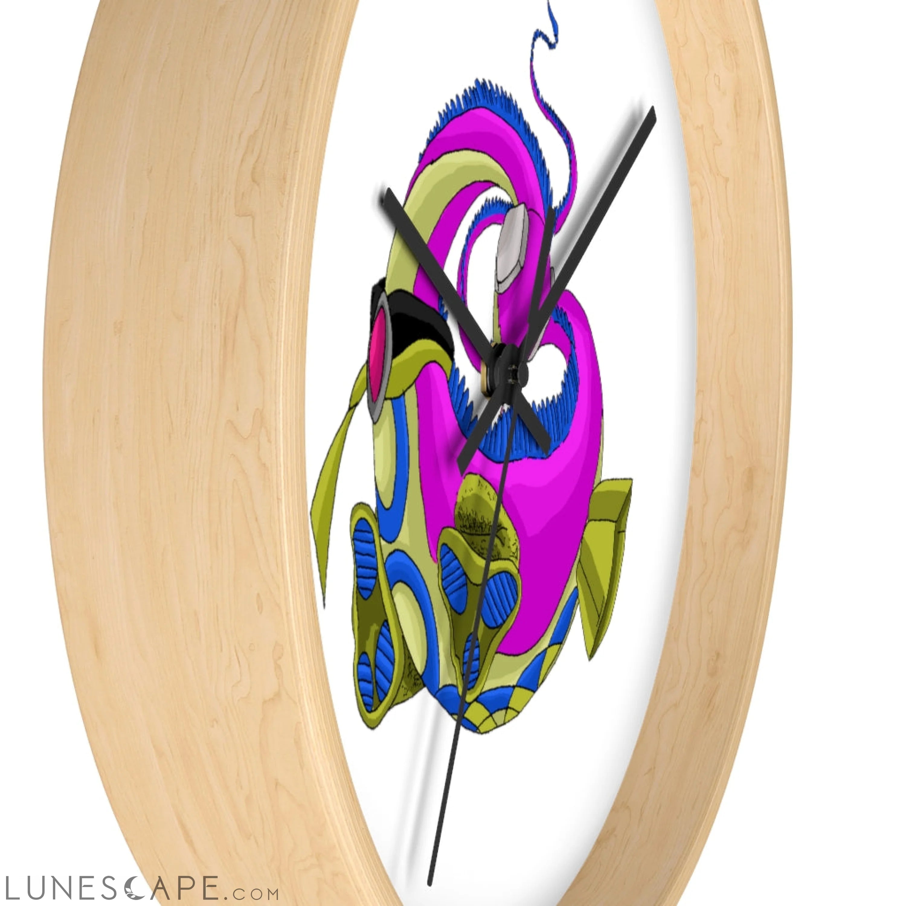 Platipus Wall clock LUNESCAPE