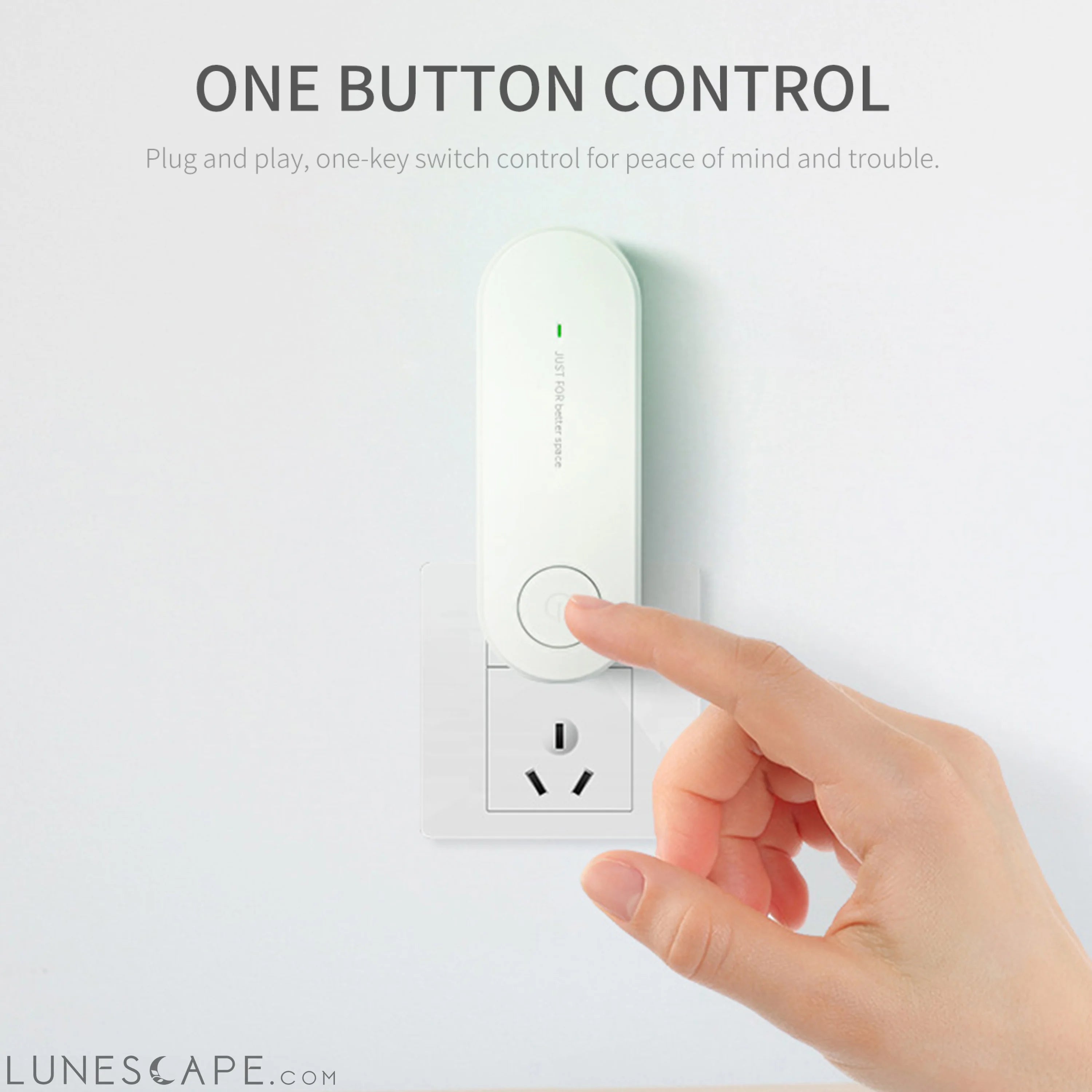 Plug In Air Purifier Mini Eliminator Freshener Air Cleaner LUNESCAPE