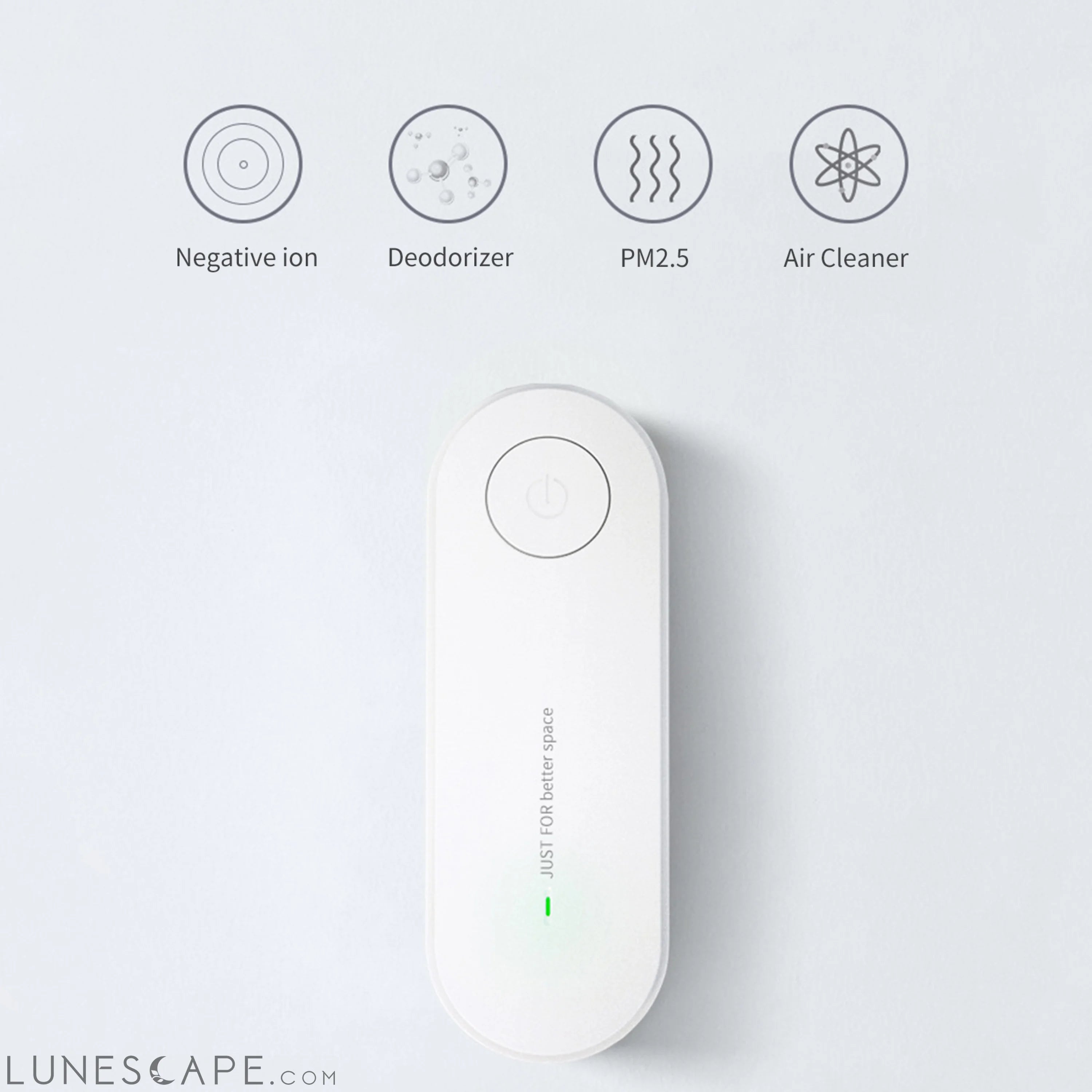 Plug In Air Purifier Mini Eliminator Freshener Air Cleaner LUNESCAPE